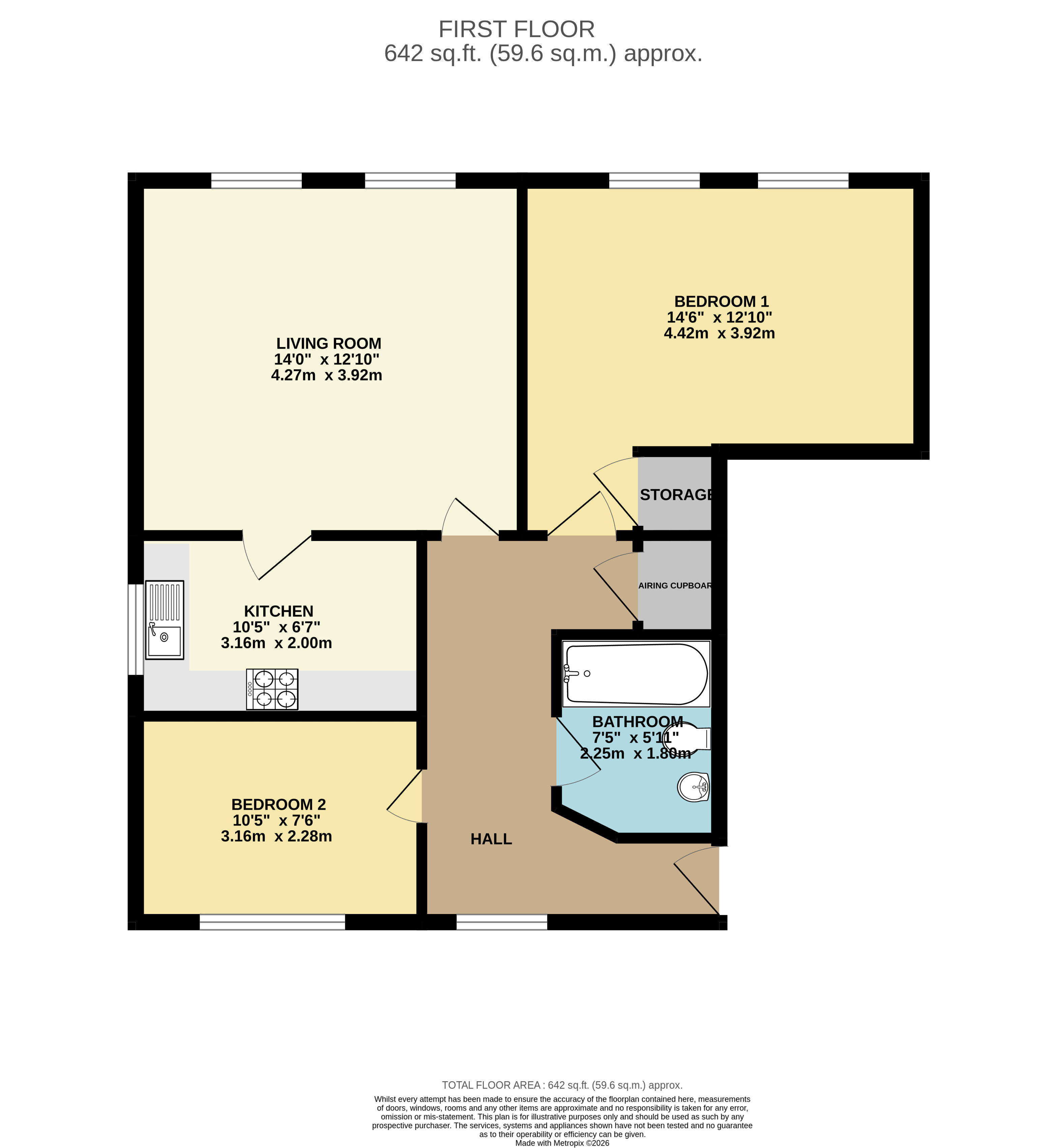4, Kings Avenue, Hamble floorplan