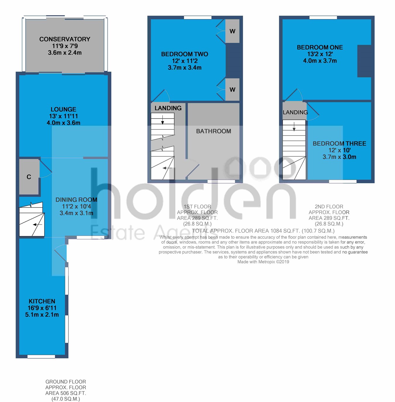 3 Bedrooms Terraced house for sale in Stock Chase, Heybridge, Maldon CM9