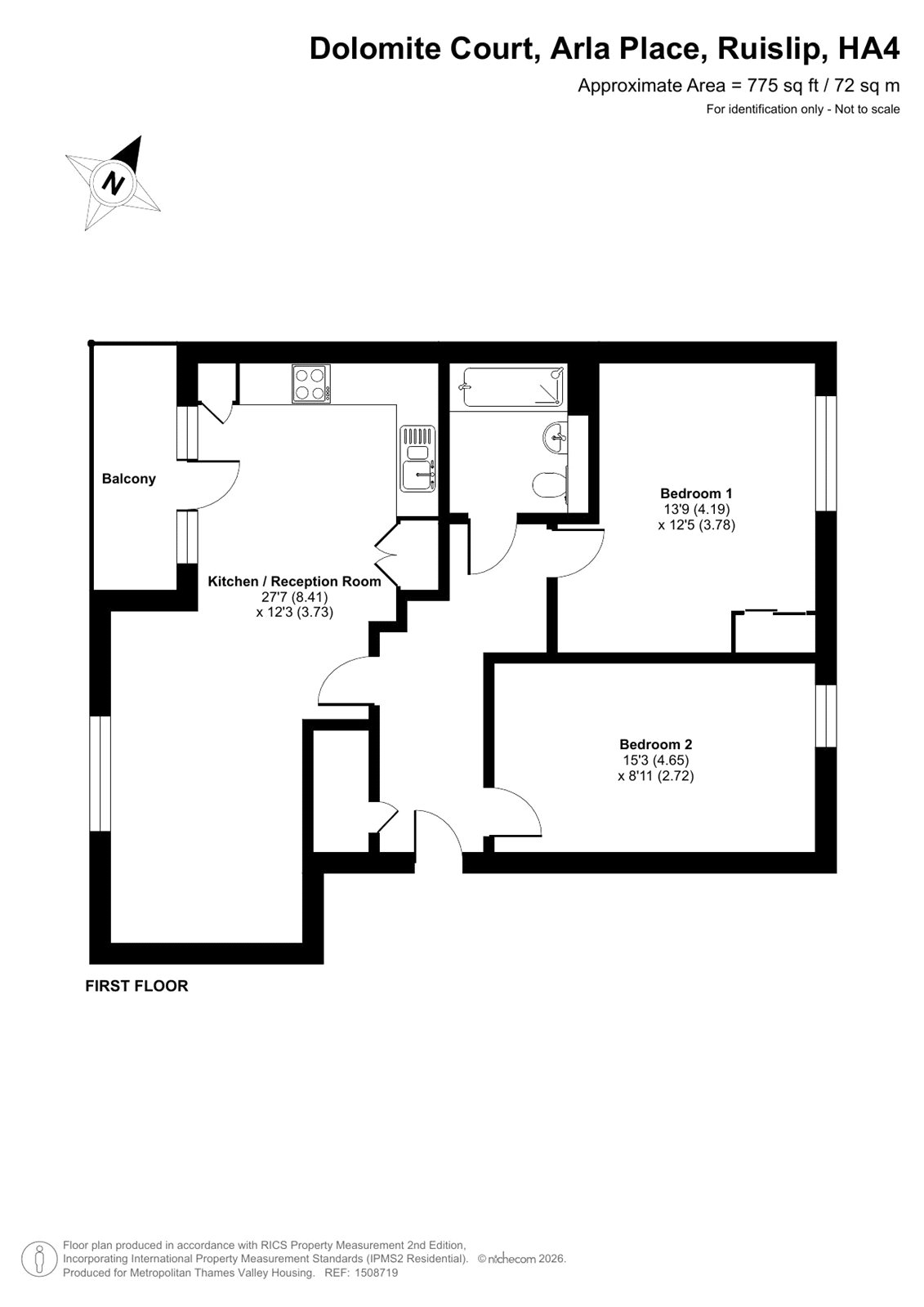 MTVH SO - 10 Dolomite Court, 27, Arla Place, Ruislip floorplan