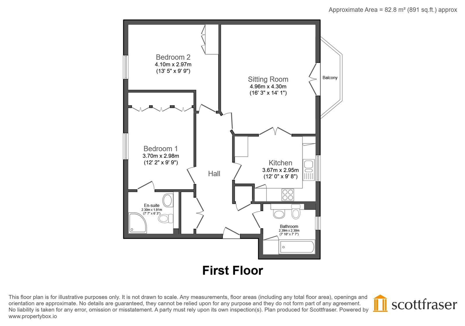 12, Upper Meadow, Oxford floorplan