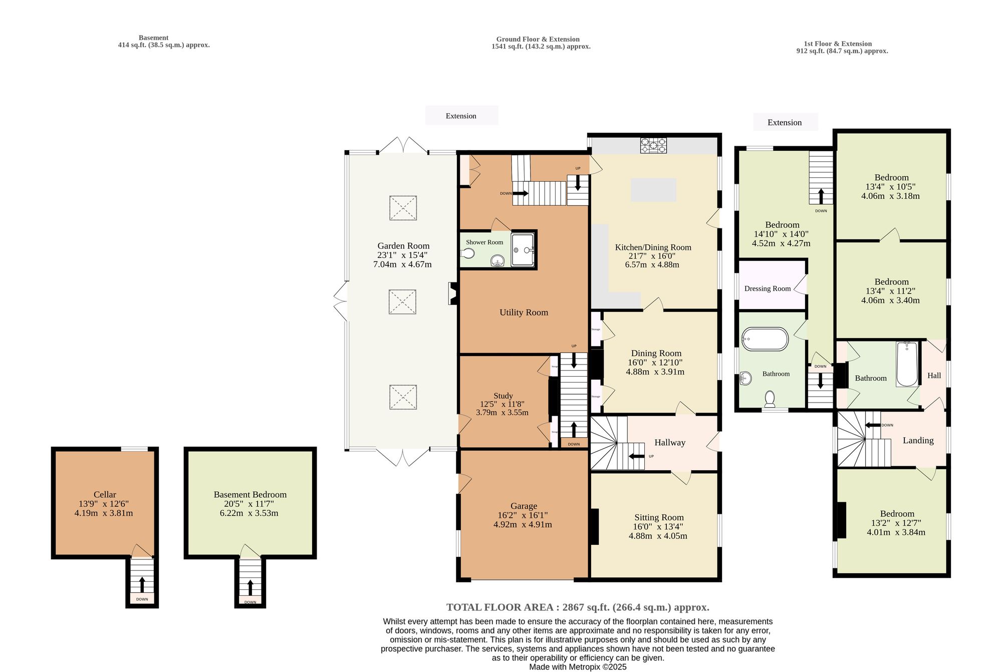 Corner House Skeyton Corner, Norwich floorplan