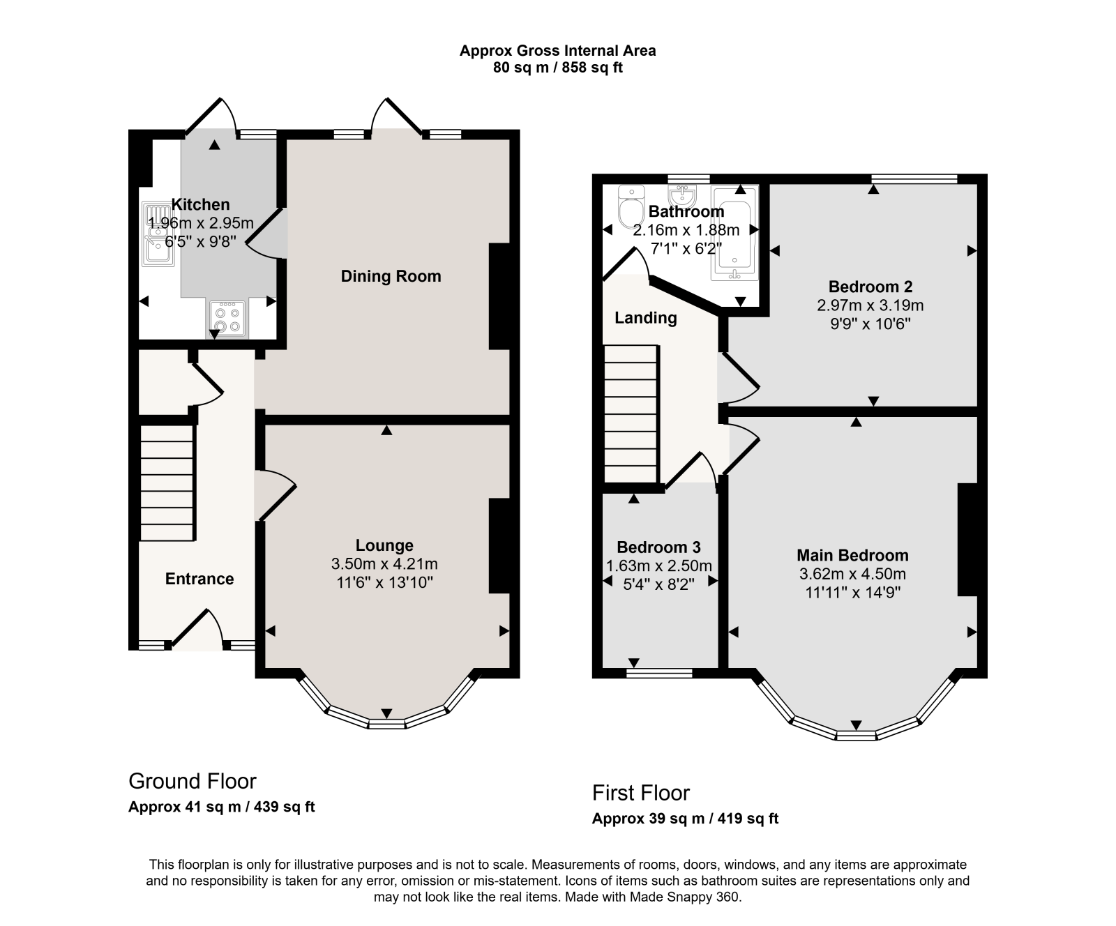 5, Hamilton Avenue, Ilford floorplan