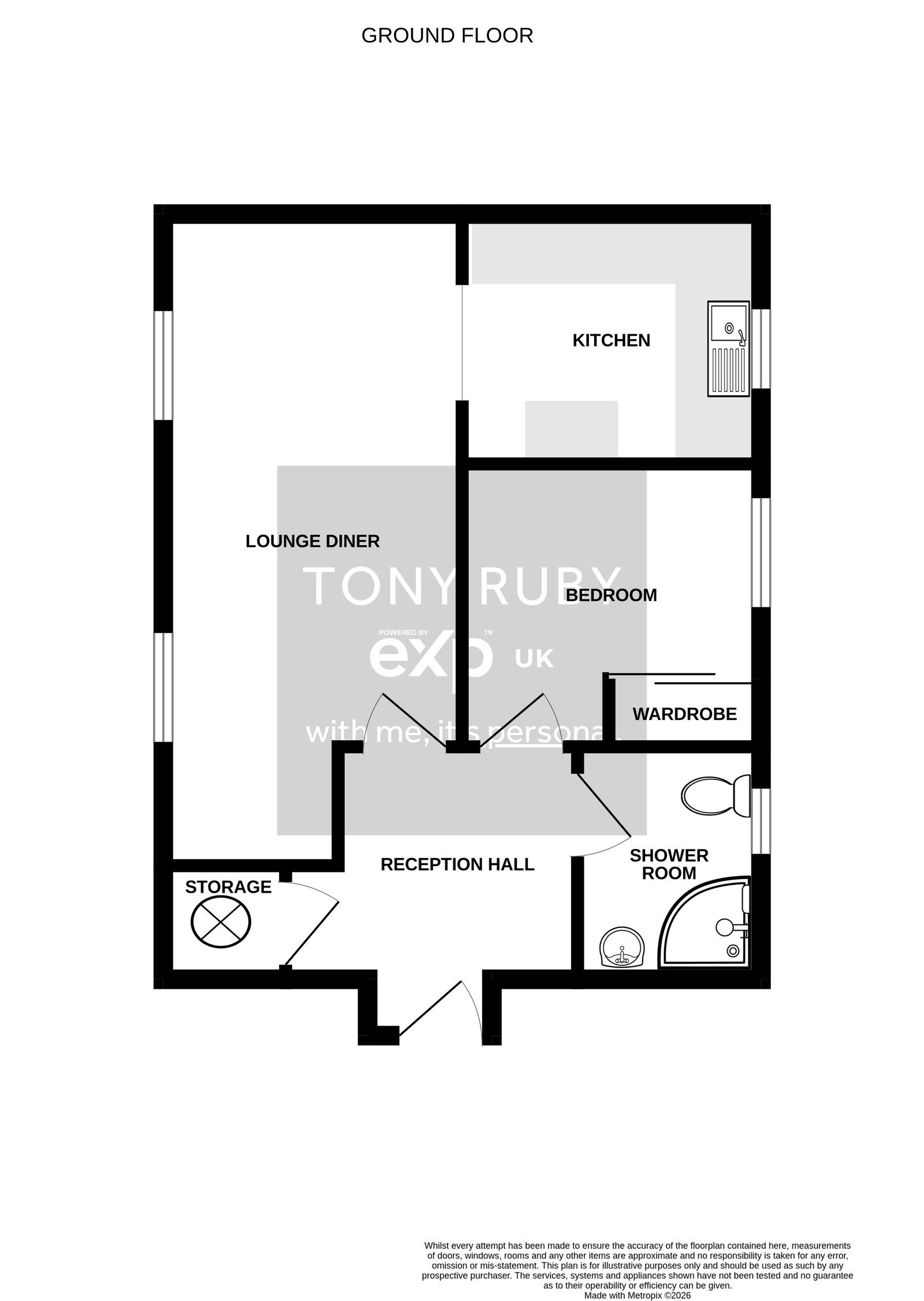 10 Arnoldfield Court, Gonerby Road, Grantham floorplan