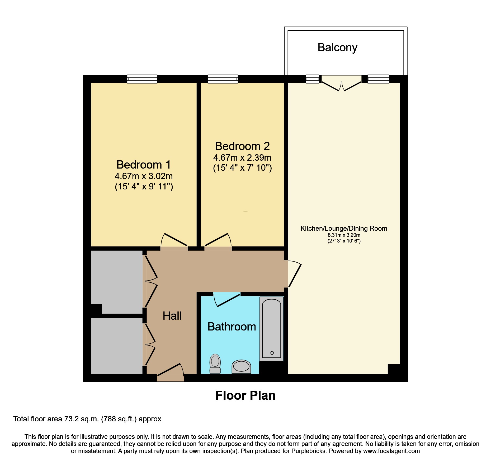 22 CINNABAR COURT floorplan