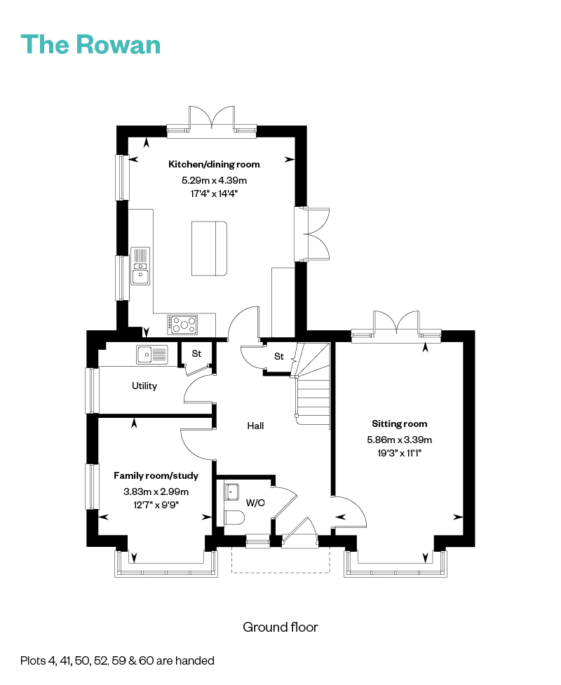 4, Land Off Ditchling Road, Wivelsfield, Rh17 7Rf floorplan