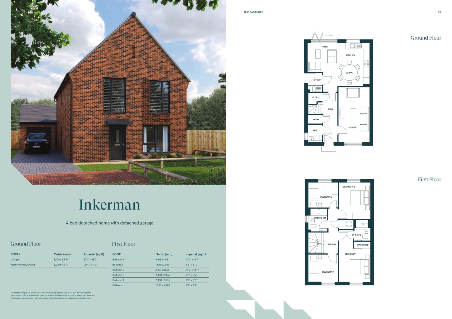 Plot 51, Inkerman, The Pastures, Gateforth Lane, North Yorkshire floorplan