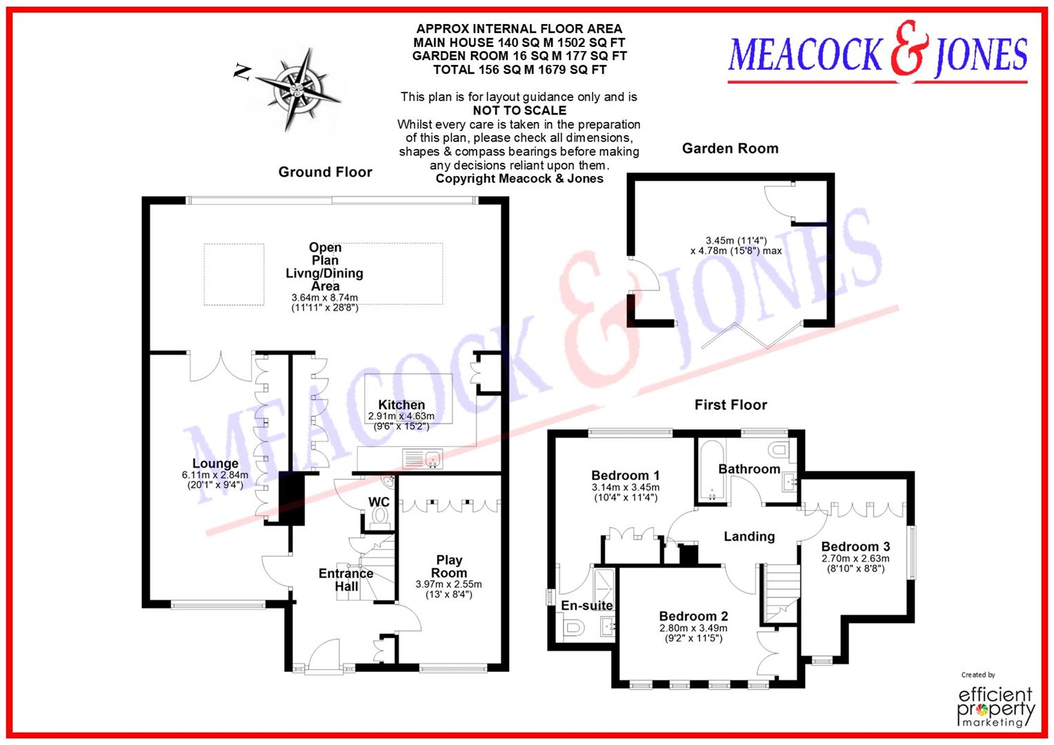 3, Selwood Road, Brentwood floorplan