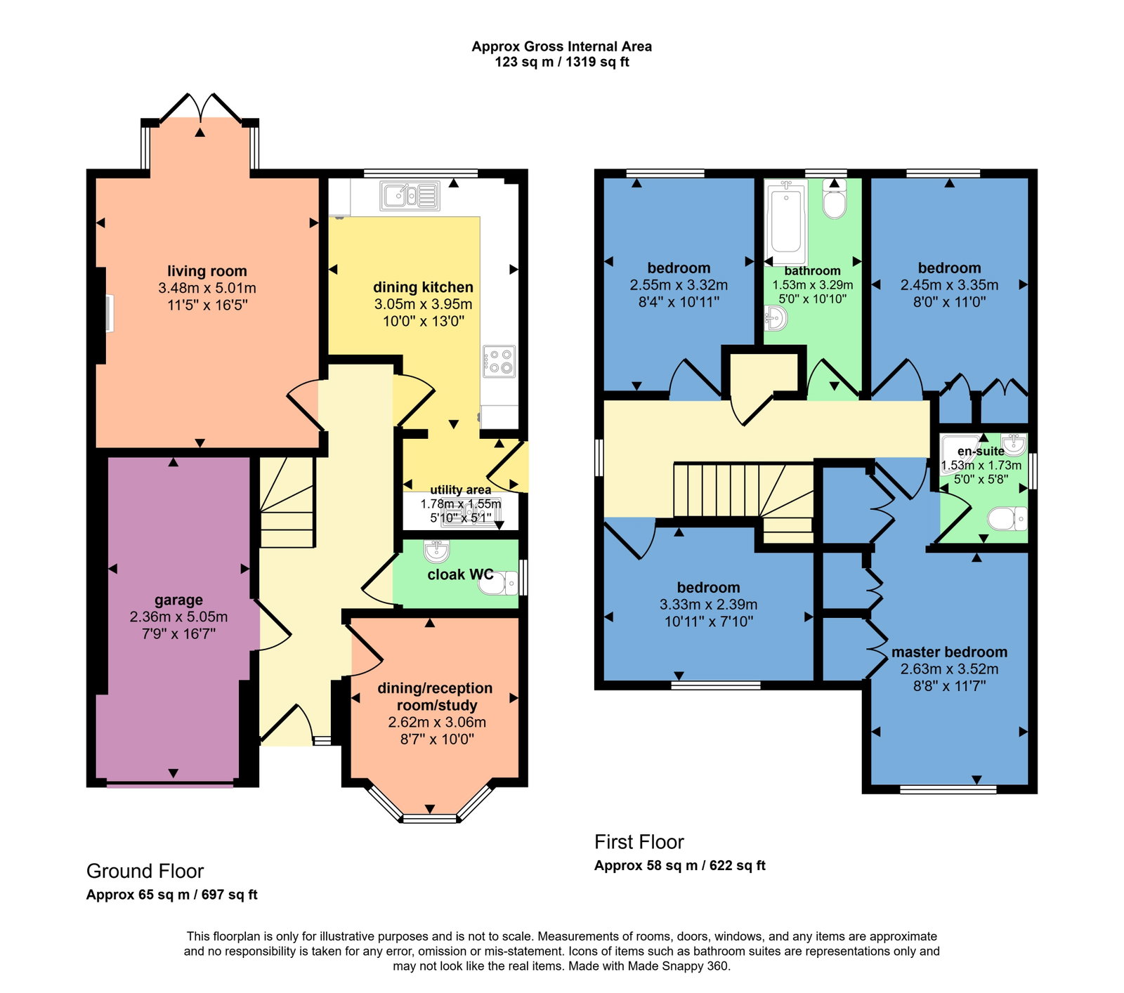 57, Drumburgh Avenue, Carlisle floorplan