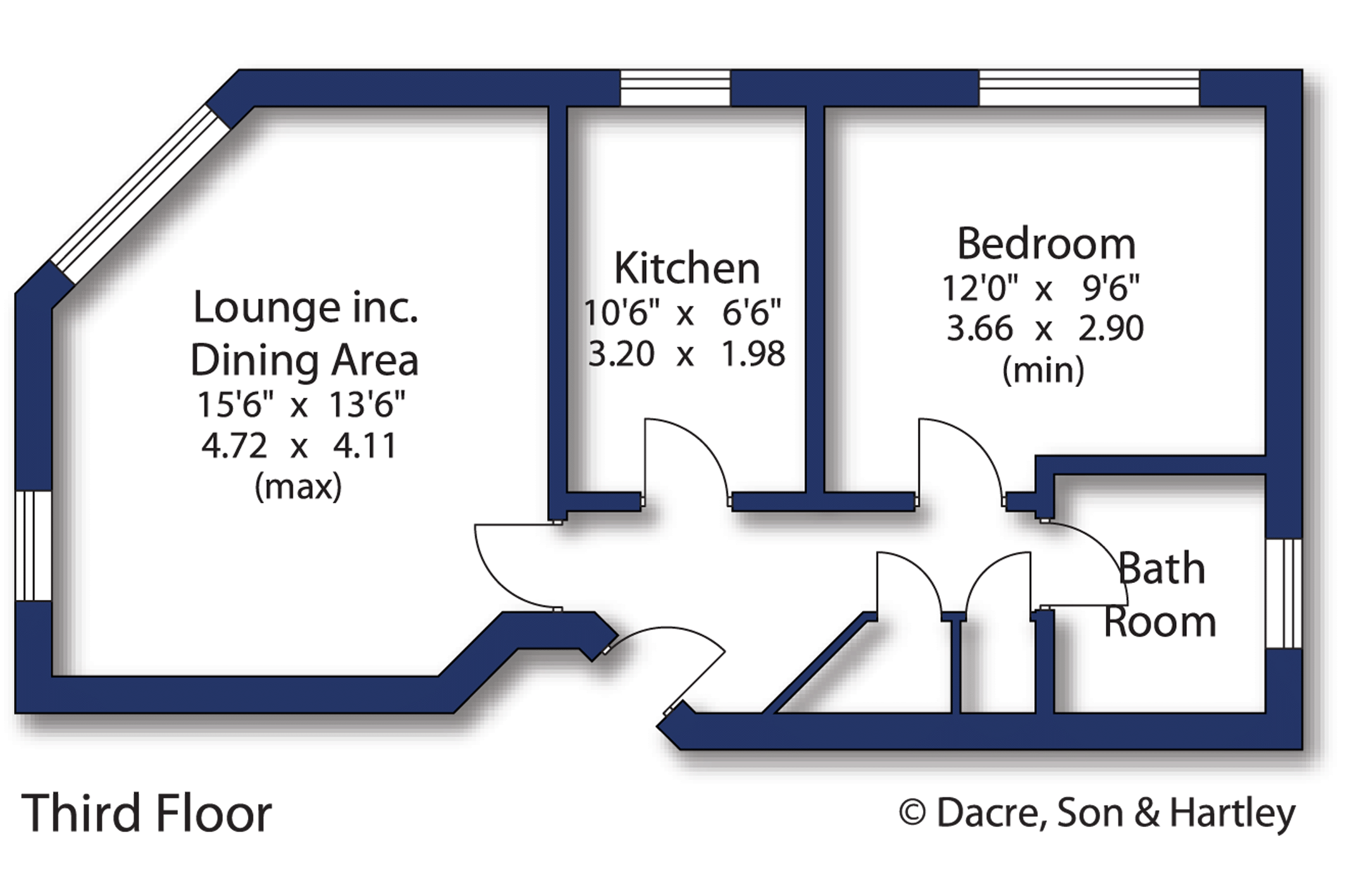 6, Casson House, Knaresborough floorplan