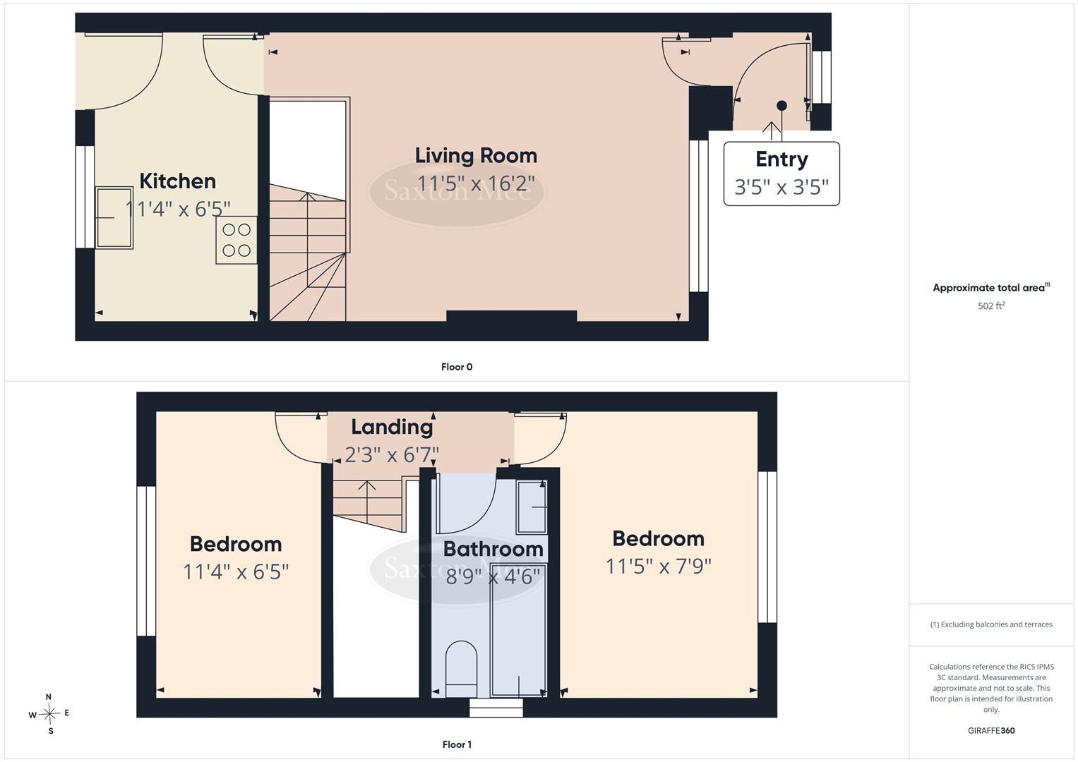 90B, Staniforth Avenue, Sheffield floorplan