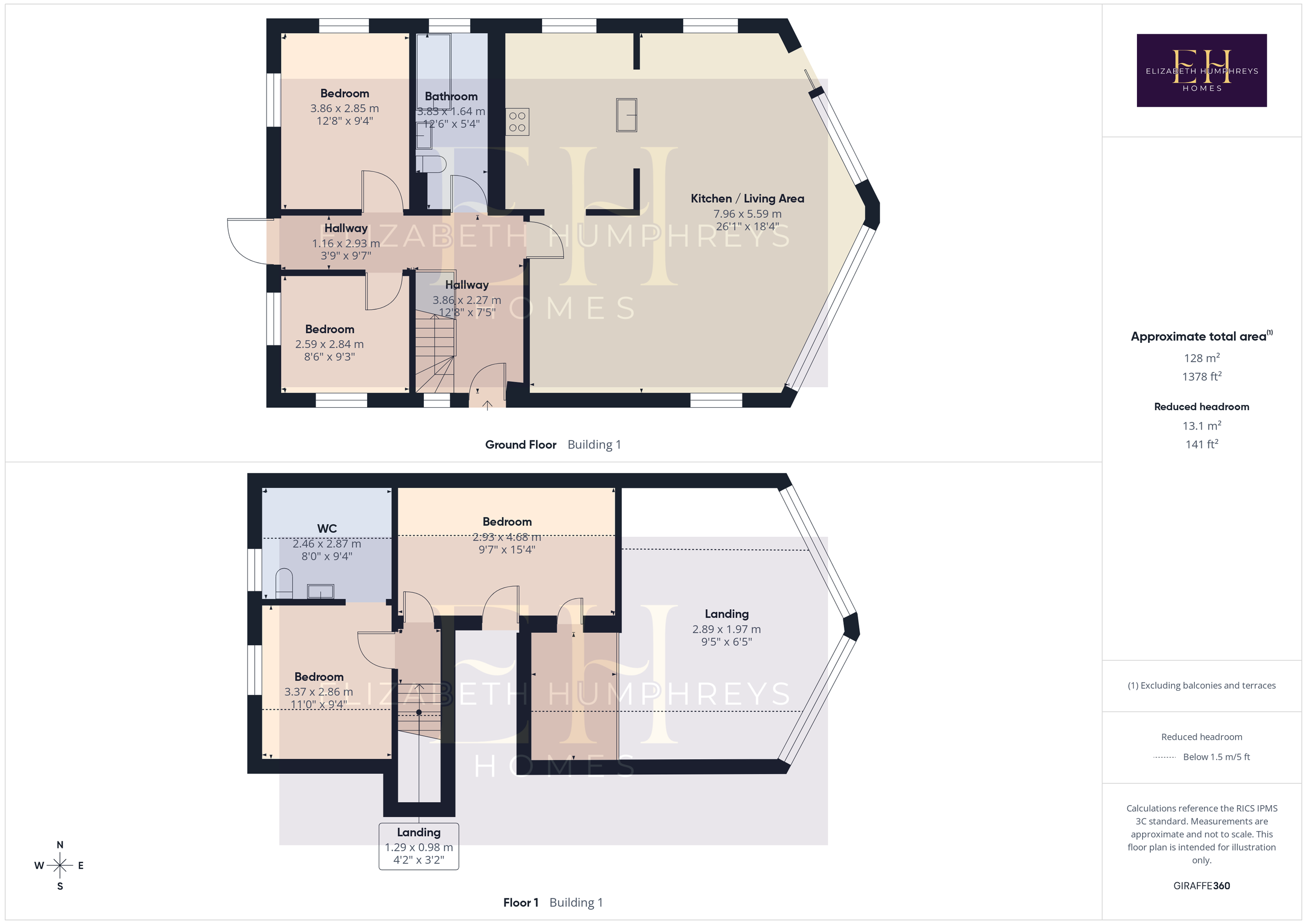 1 The Pines, Morpeth floorplan