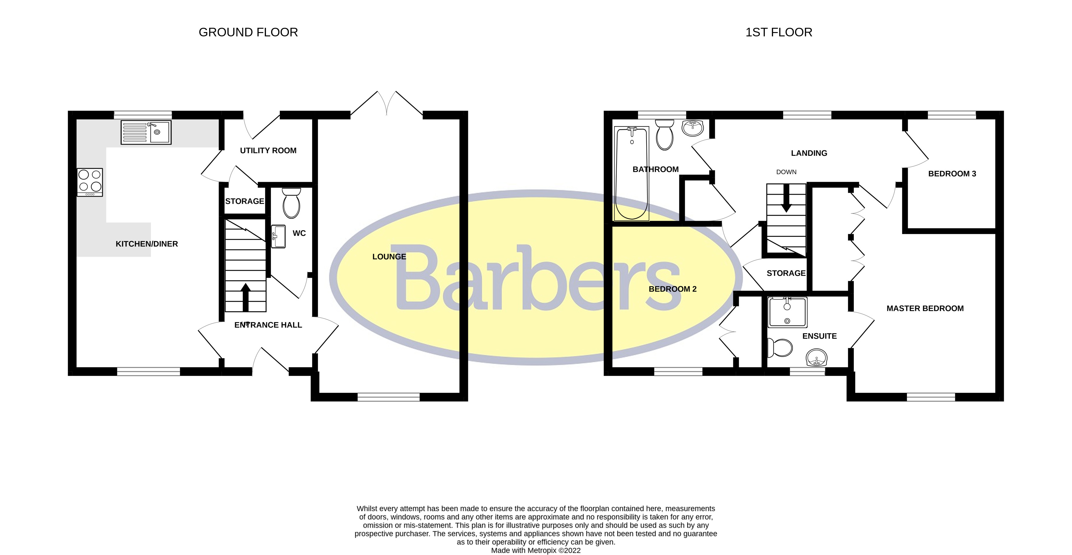 7, The Croft, Whitchurch floorplan
