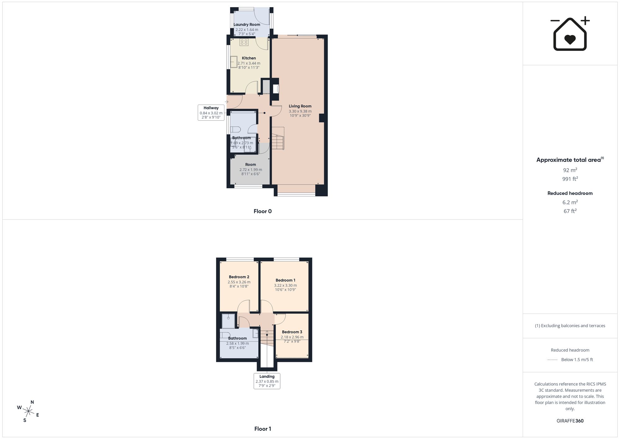 15 Lon Gwesyn, Swansea floorplan