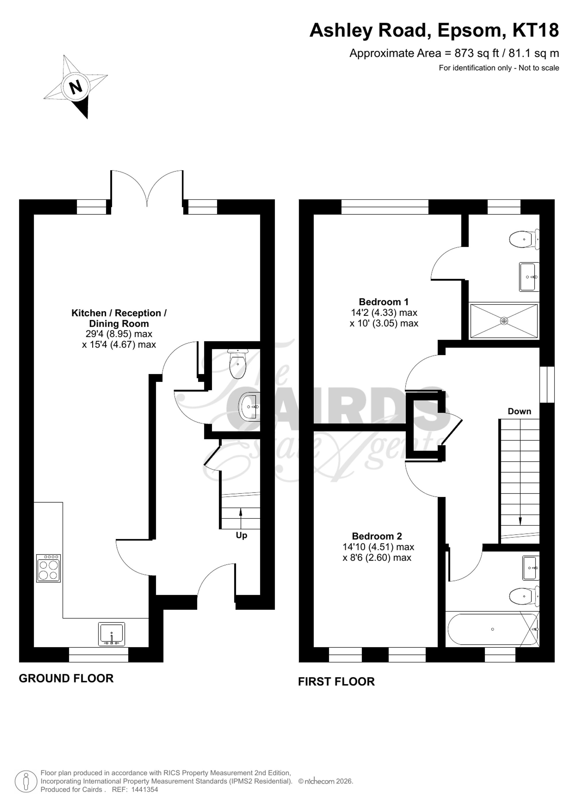 1 Green Gables Ashley Road, Epsom floorplan