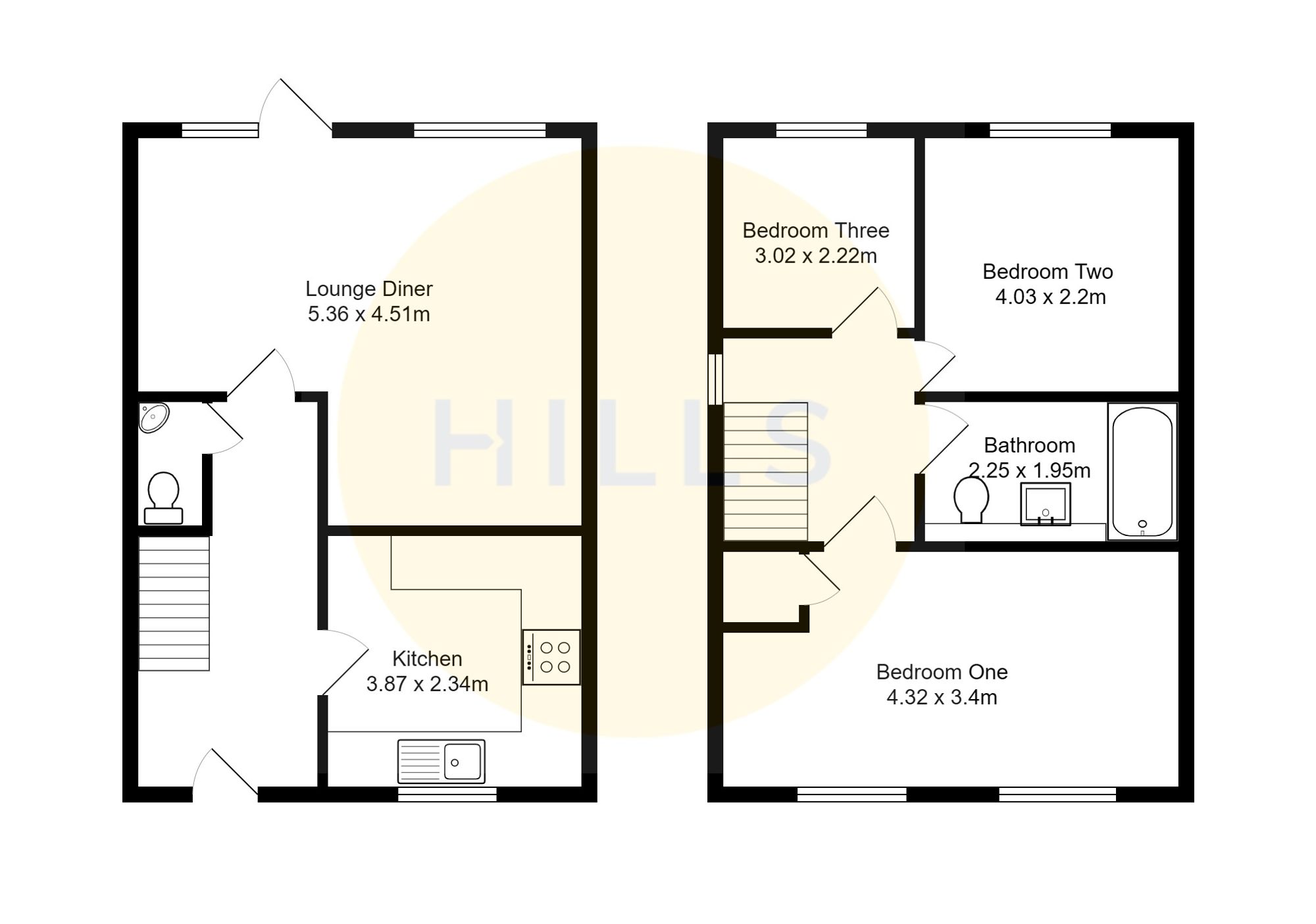 32 Lark Hill, Manchester floorplan