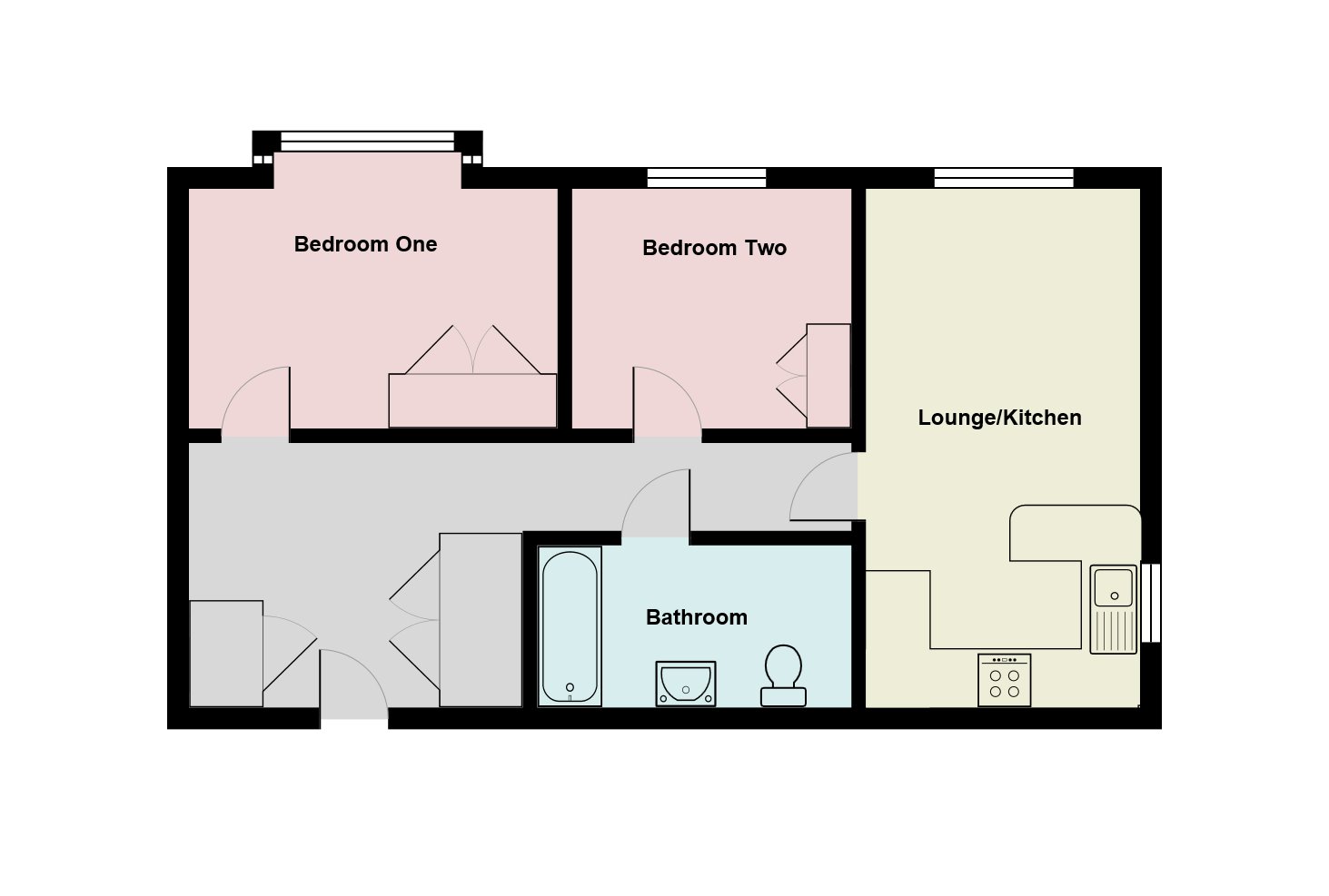 2 Bedrooms Flat to rent in Perryfield Road, Crawley RH11