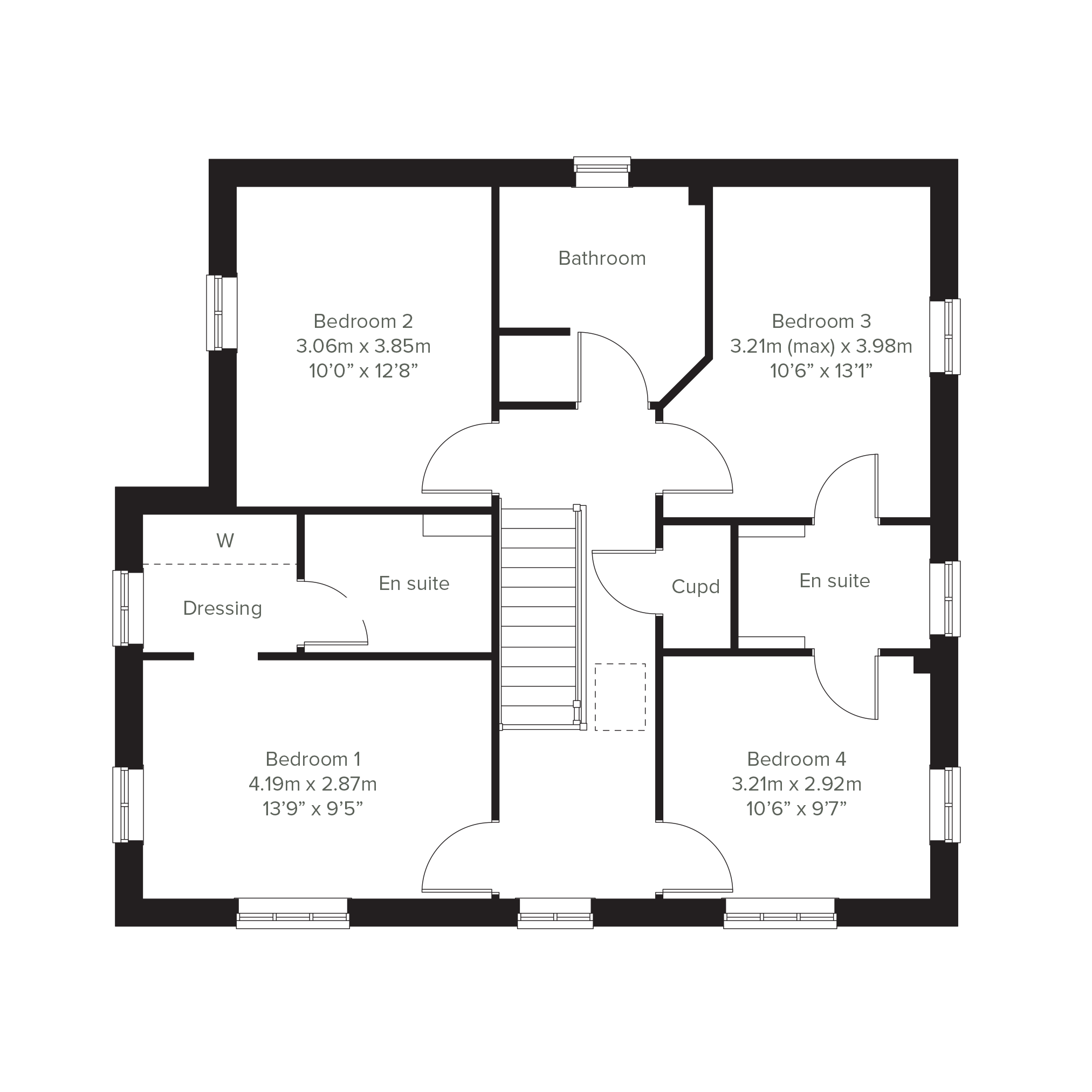139, Cricket Lane, Lichfield floorplan