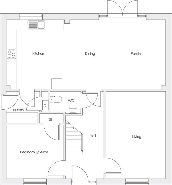 Off Newton Church Road, Danderhall, Dalkeith floorplan