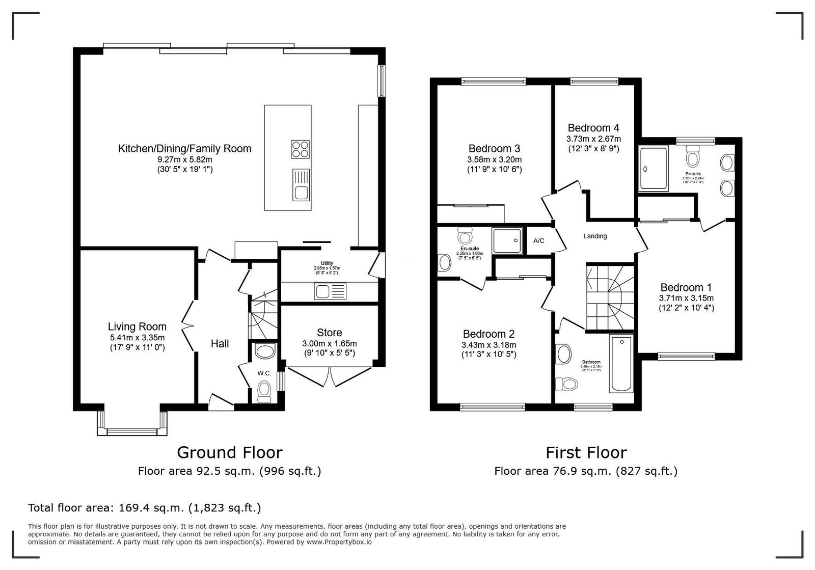 11, Fivens Place, Horsham floorplan