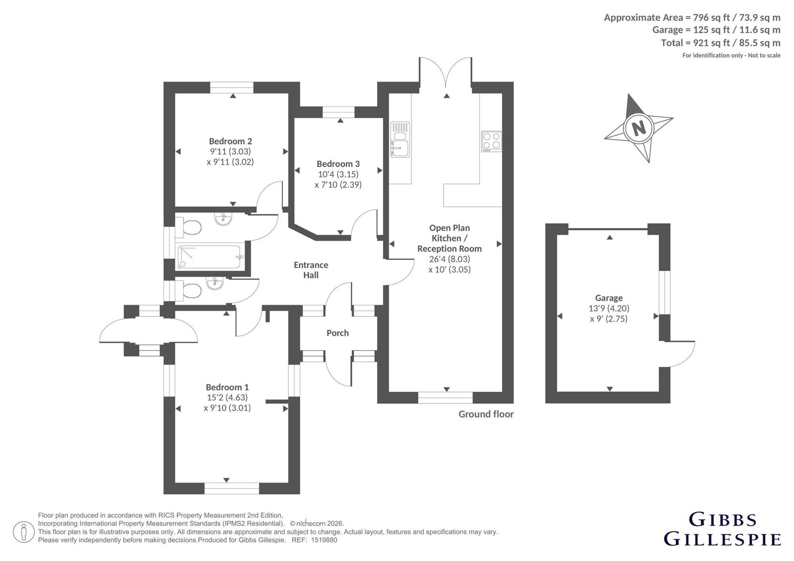 50, Middle Road, Denham floorplan