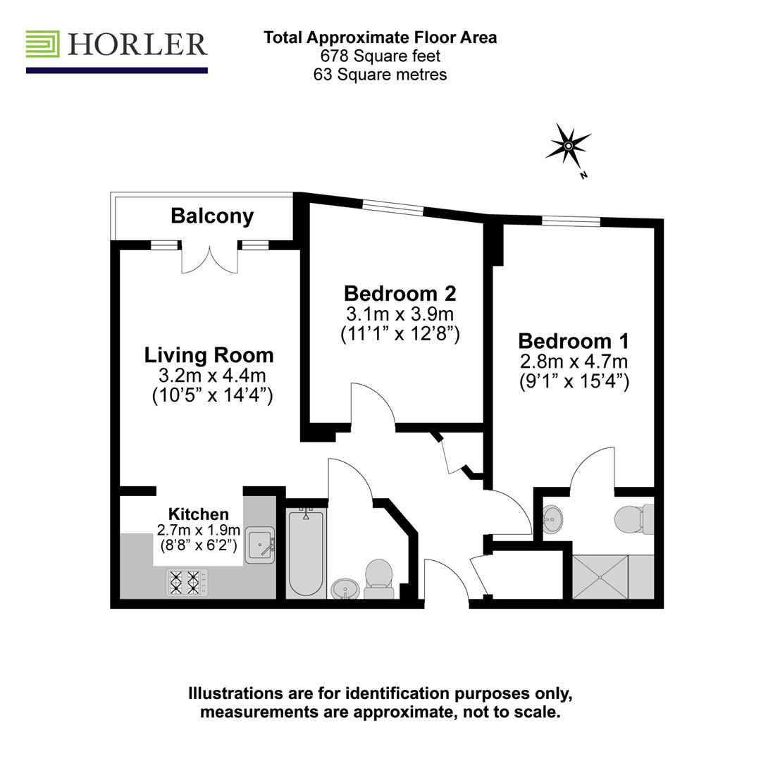 104, Aspects Court, Slough floorplan