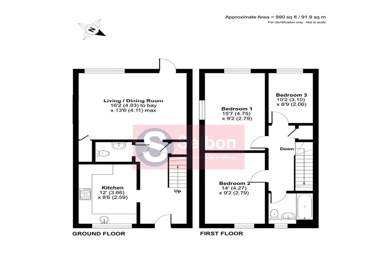 4, Judd Mews, Hook floorplan