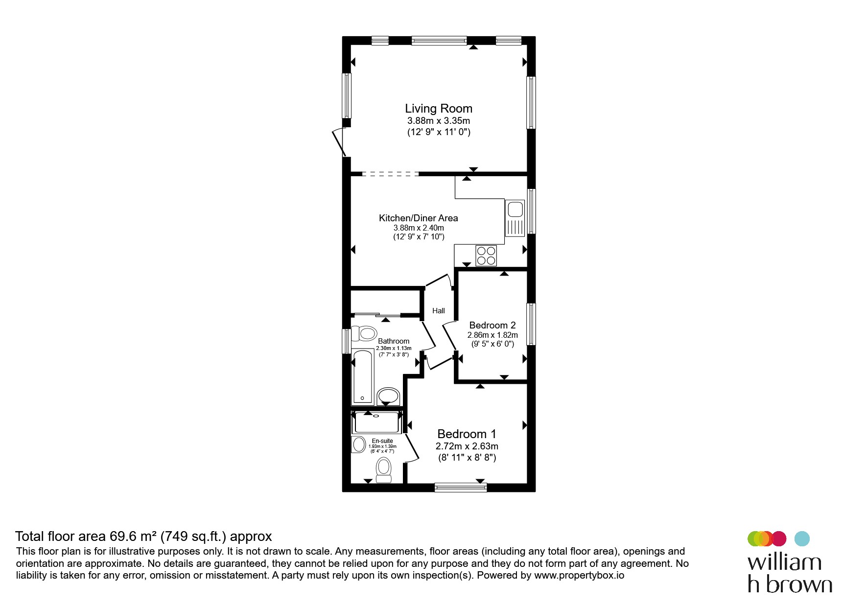 The Chatsworth, Witham Bank, Lincoln floorplan