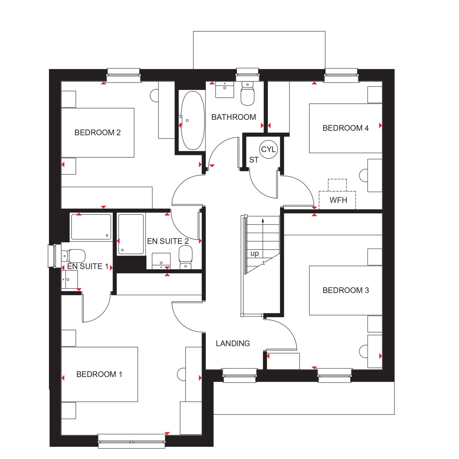 19, Archibald Hood Crescent, Rosewell floorplan