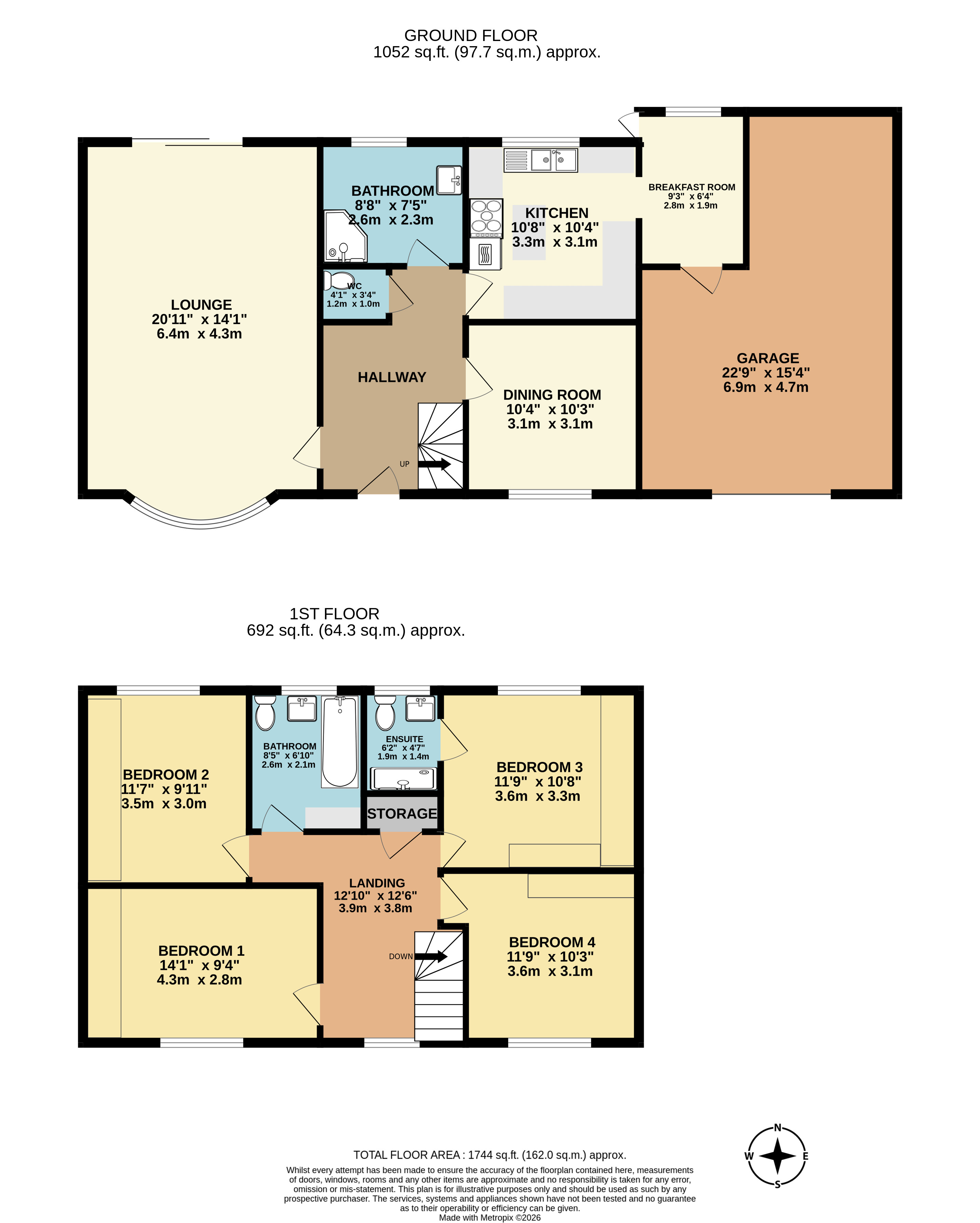 Cleveland Drive, Birmingham floorplan