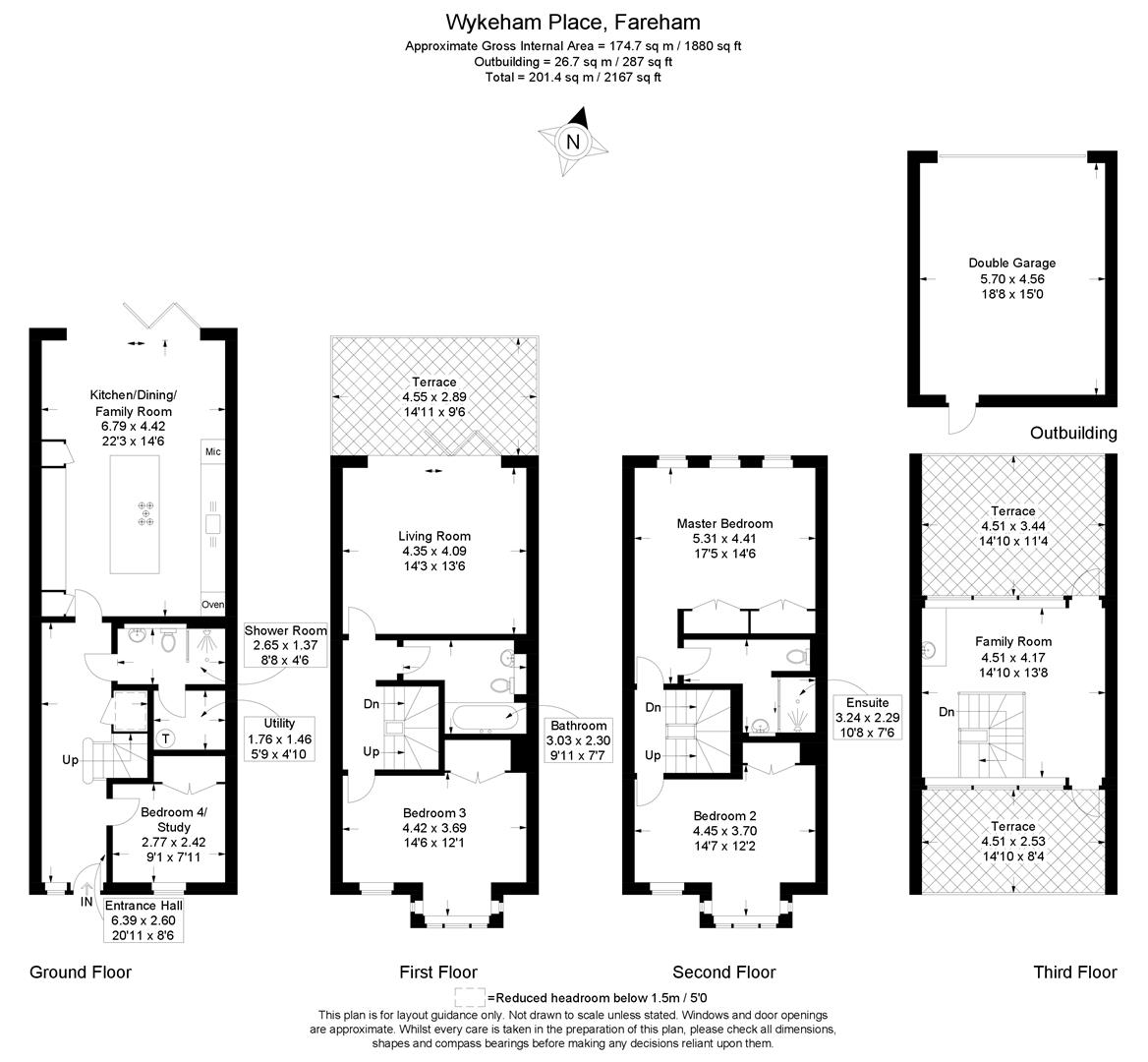 15, Wykeham Place, Fareham floorplan