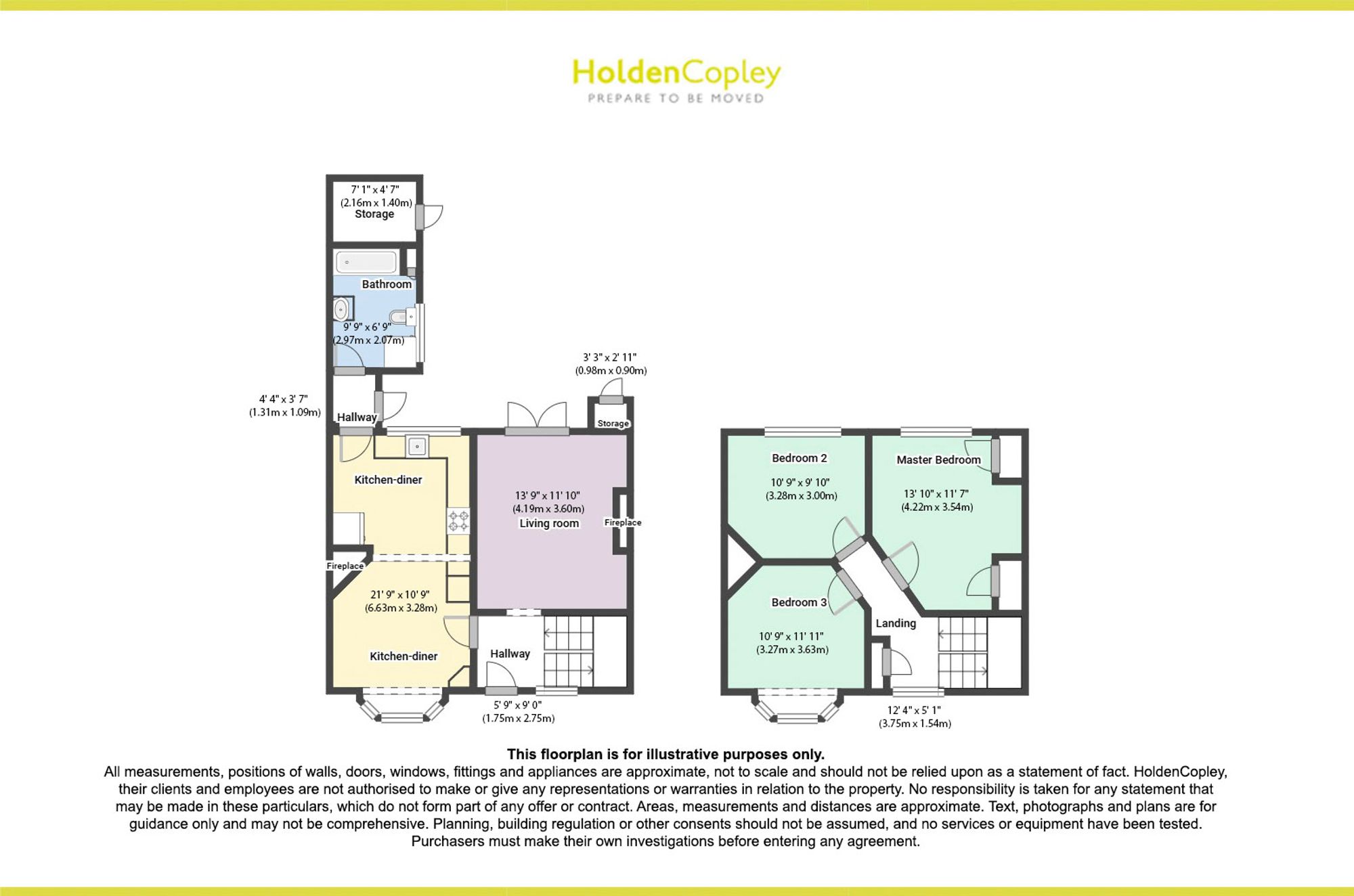 19 The Green, Nottingham floorplan