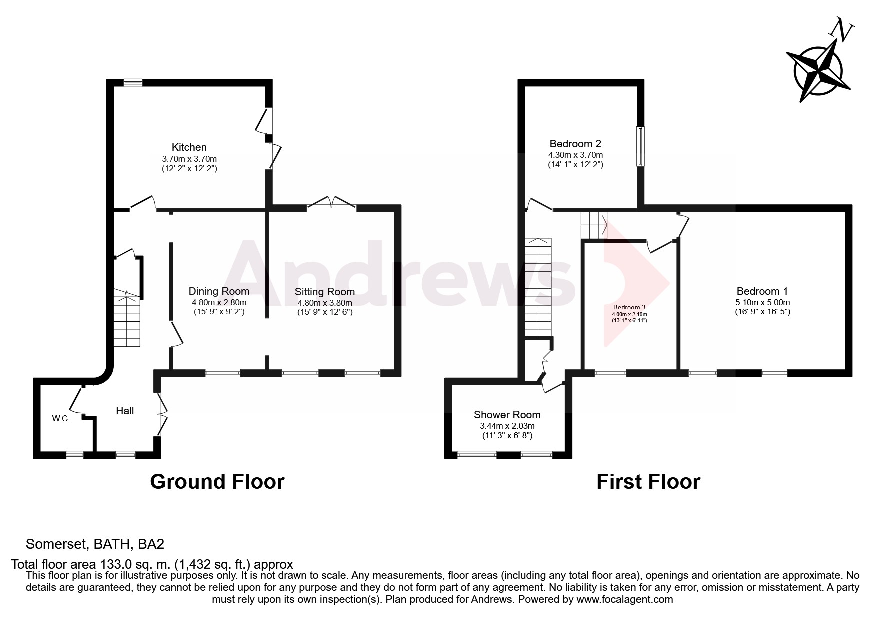 Greenway Lane, Bath, Somerset BA2, 3 bedroom terraced house for sale