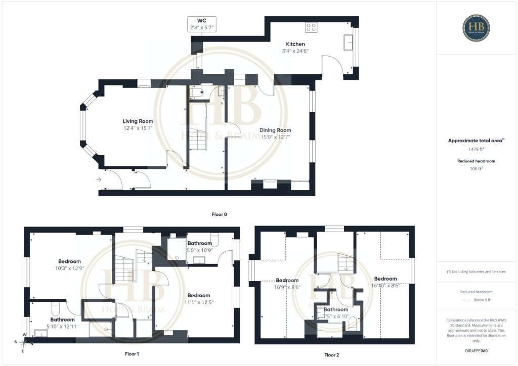18, Prospect Hill, Whitby floorplan