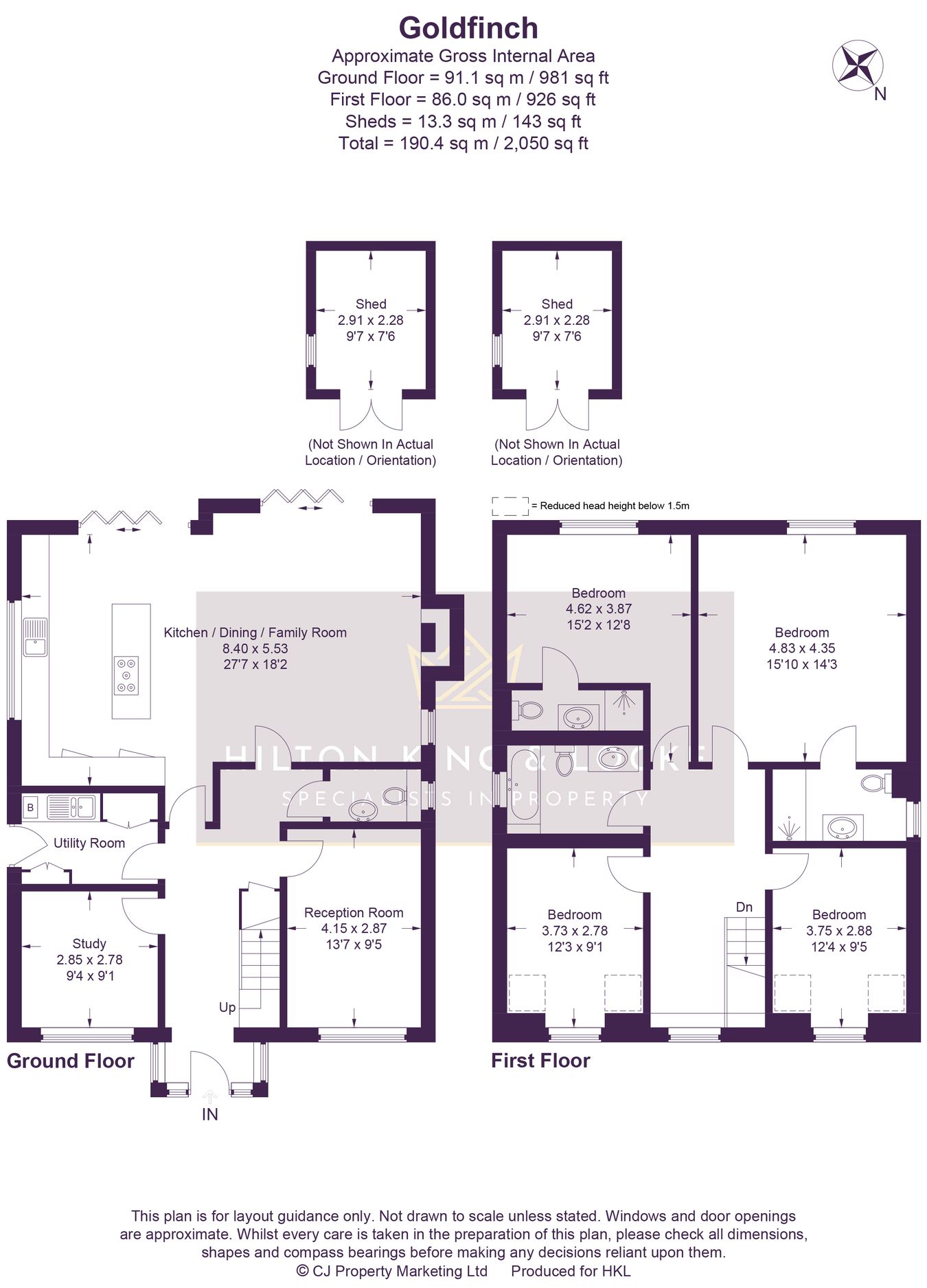 Goldfinch, Wexham Park Lane, Slough floorplan