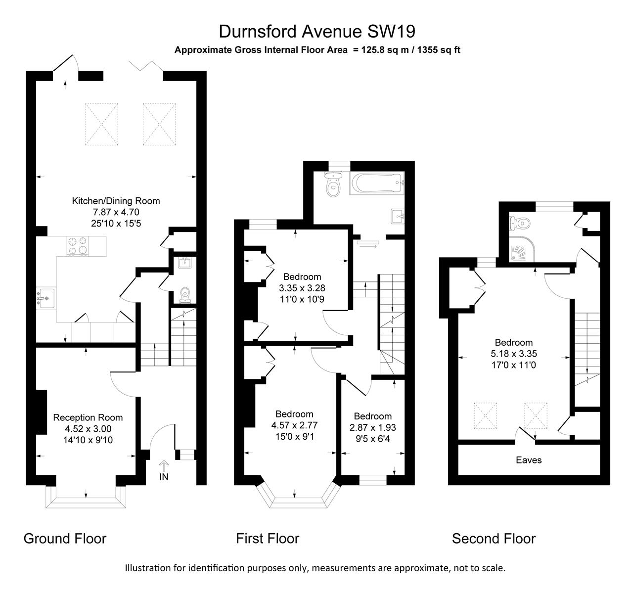 Durnsford Avenue, London SW19, 4 bedroom terraced house for sale