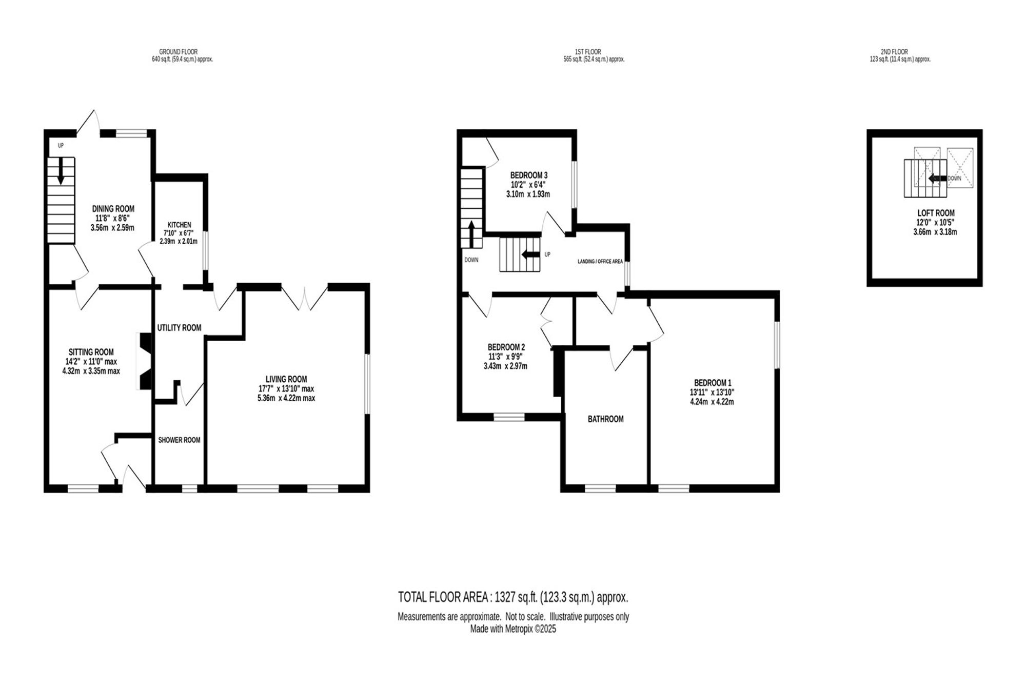 4 Ellerscroft Hayfield Road, High Peak floorplan