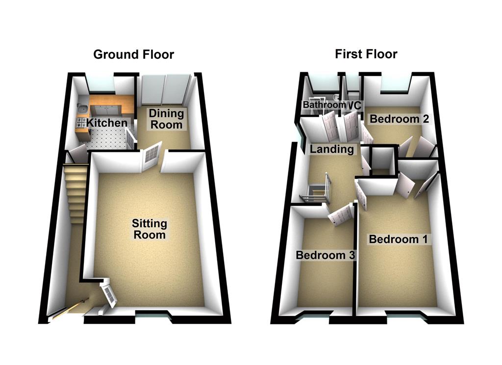 The Meadows, BidfordOnAvon B50, 3 bedroom semidetached house to rent