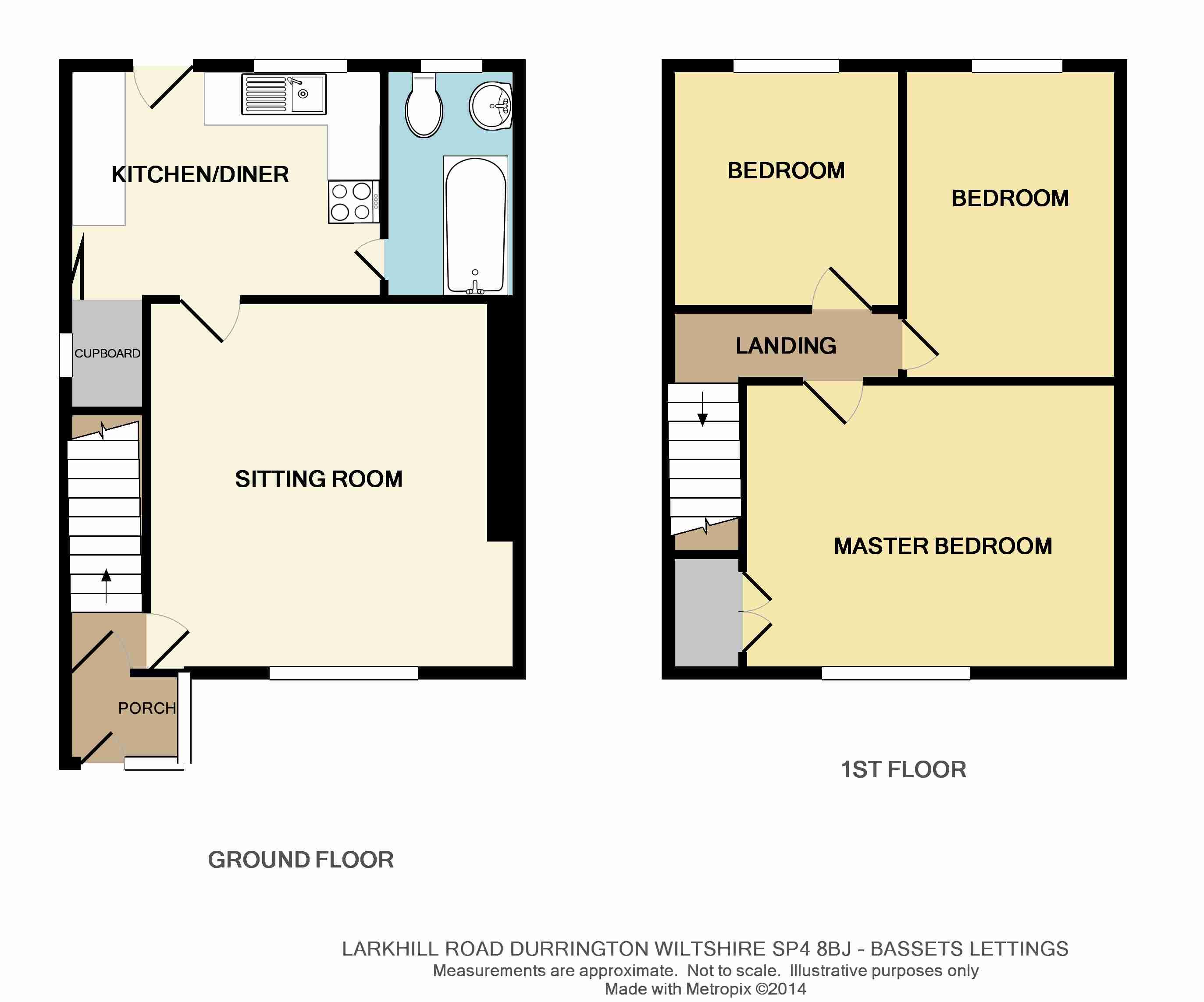 Larkhill Road, Durrington, Salisbury SP4, 3 bedroom detached house to