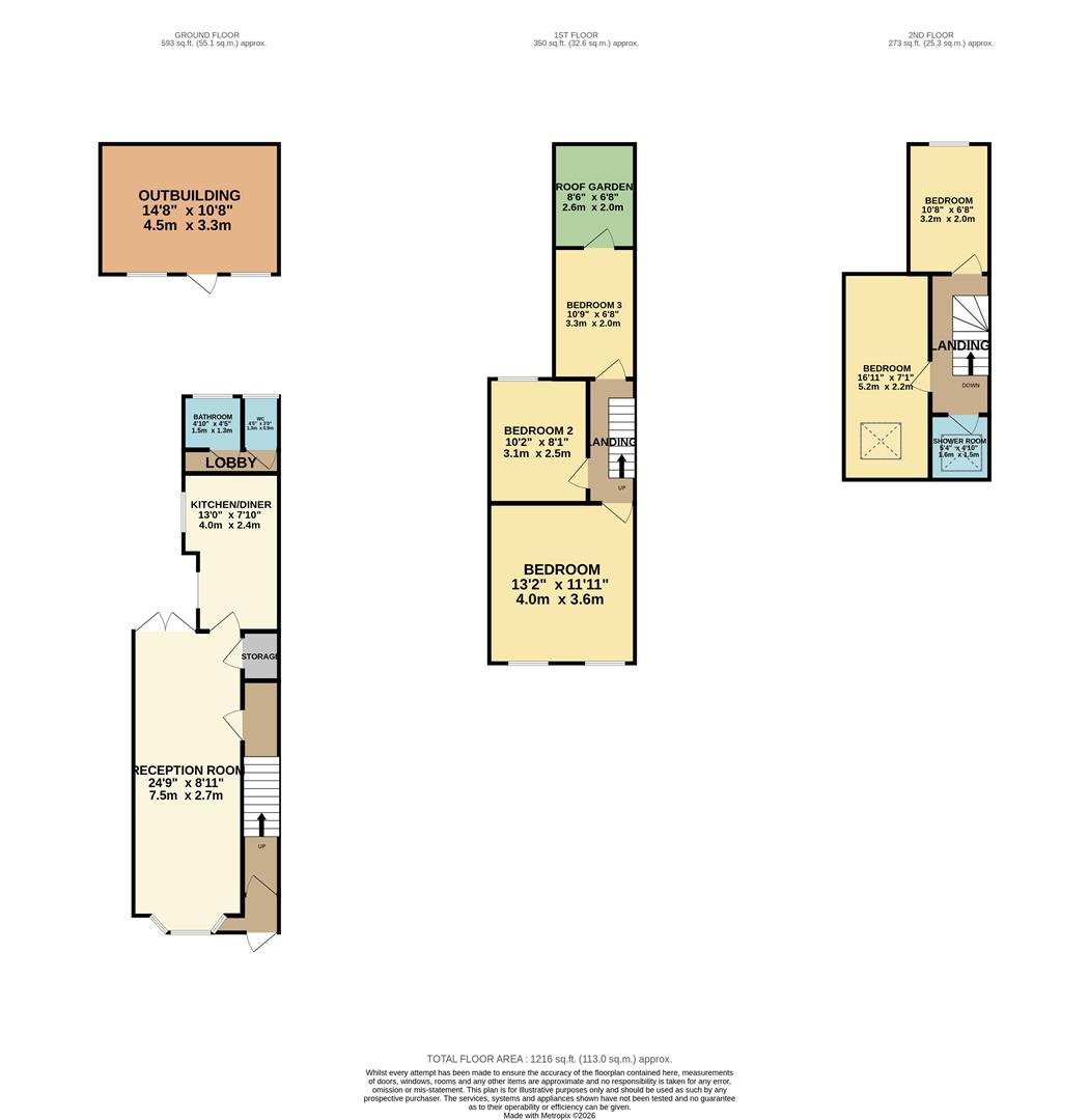 26, Walpole Road, Walthamstow floorplan