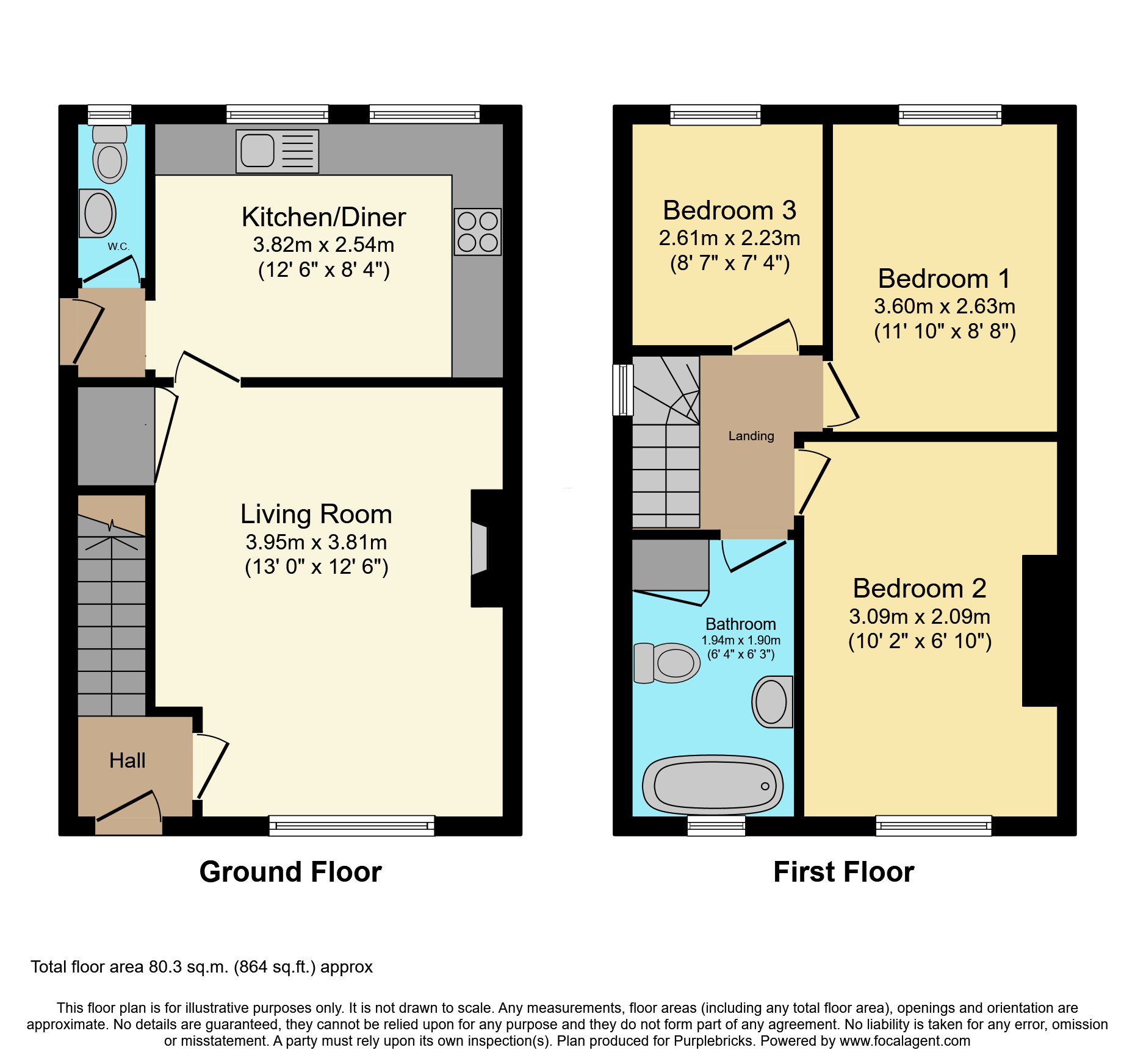 311, Badger Avenue, Crewe floorplan