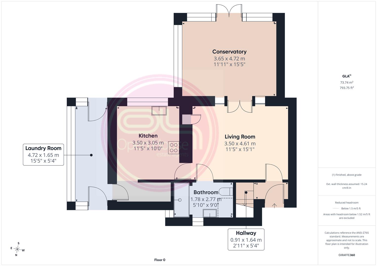 204, Regent Street, Swadlincote floorplan
