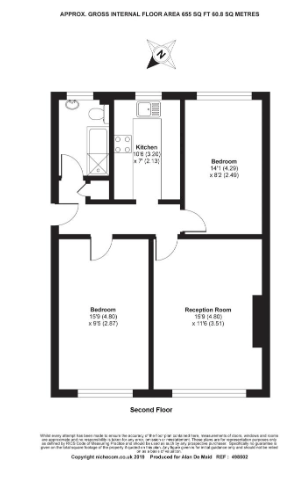 5B, Stanley Way, Orpington floorplan