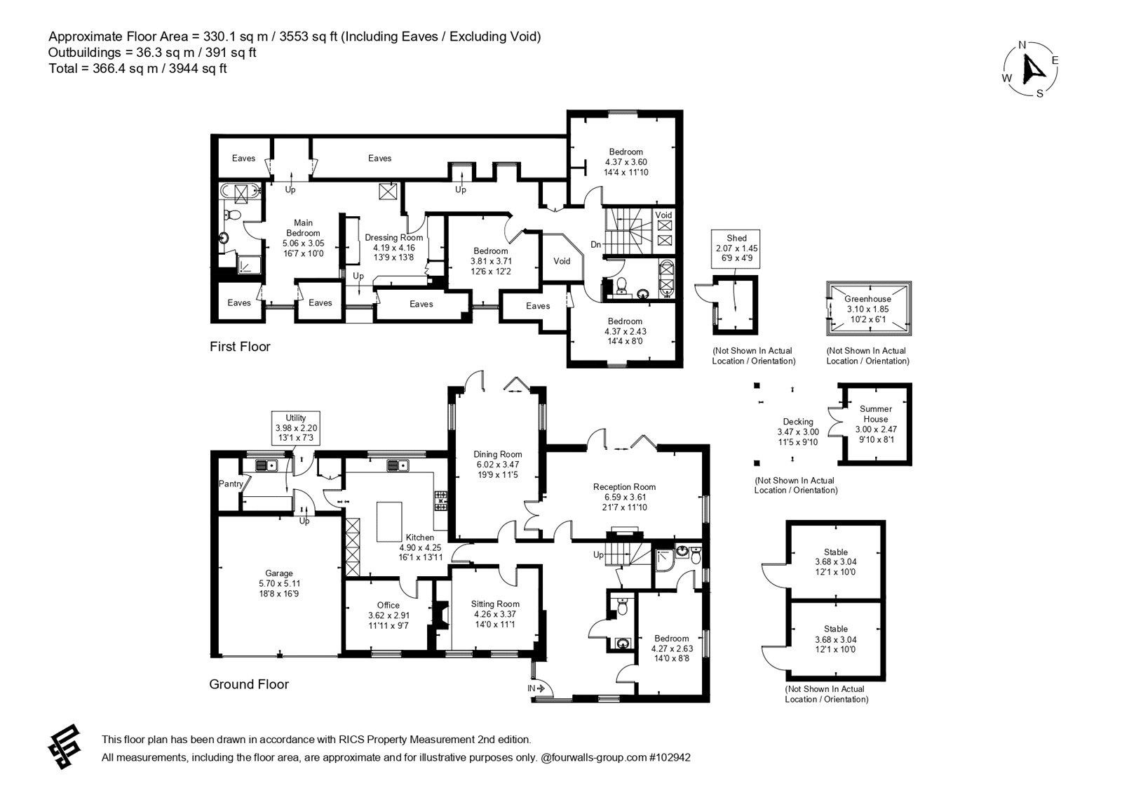 Drove End,, Drove Road, Stockbridge floorplan