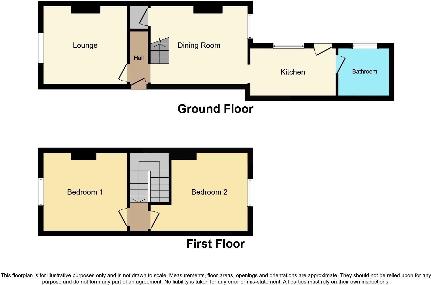 27, Checketts Lane, Worcester floorplan