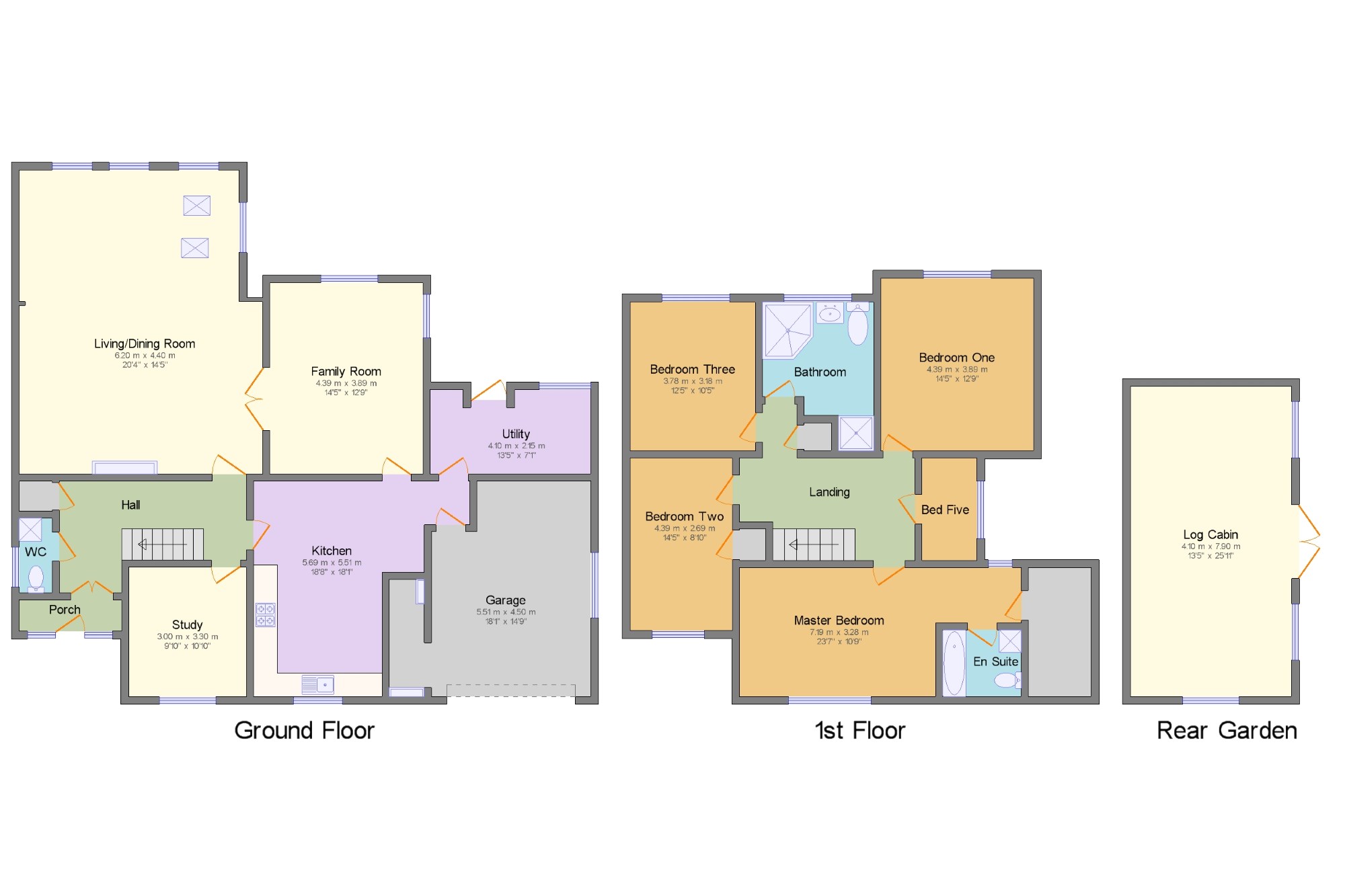 5 Bedrooms Detached house for sale in Birchmead, Watford, Hertfordshire, . WD17