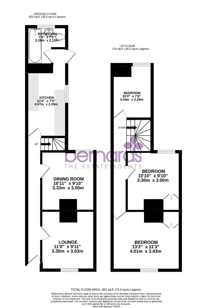 Brompton Road, Southsea PO4, 4 bedroom terraced house to rent
