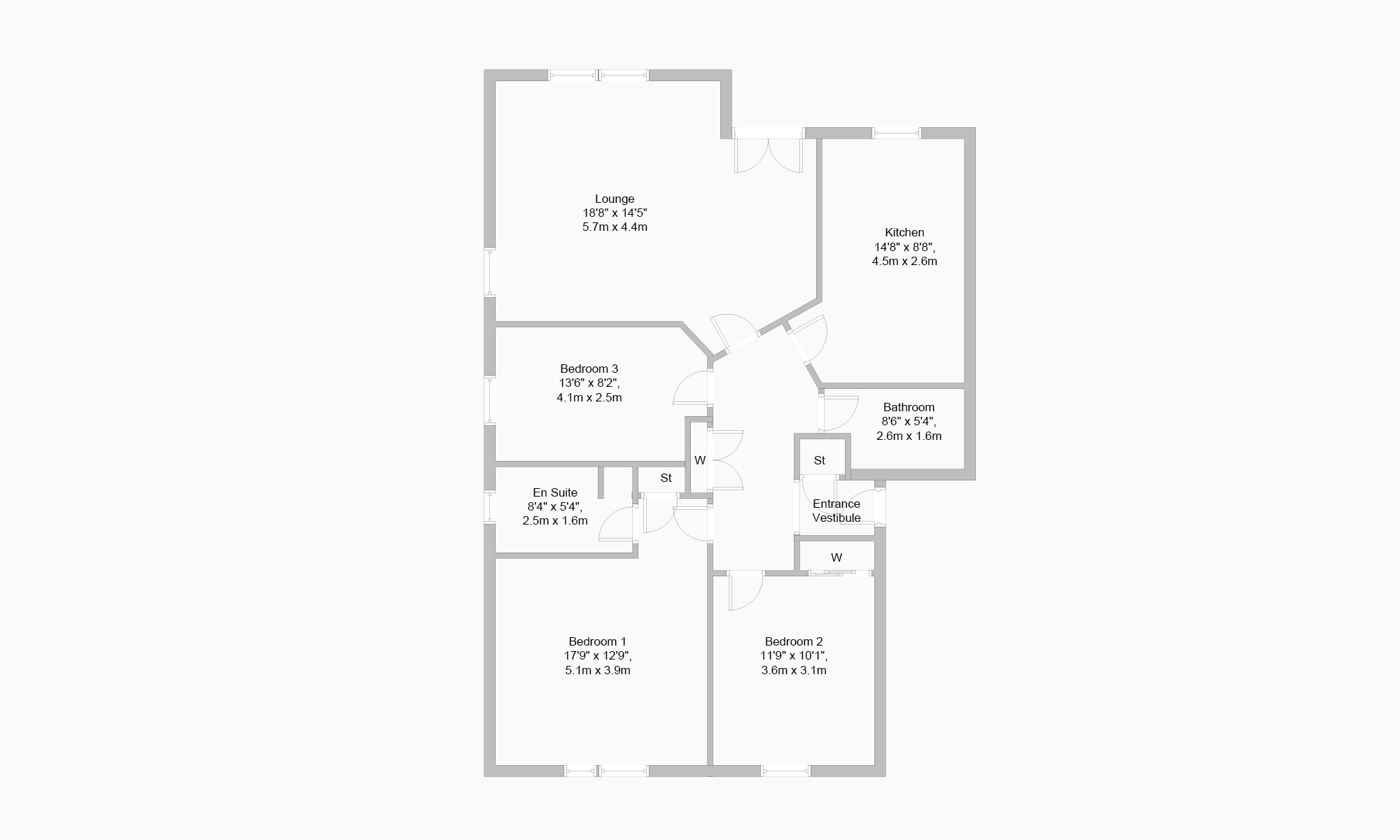 3 Bedrooms Flat for sale in Allan Walk, Bridge Of Allan, Stirling FK9