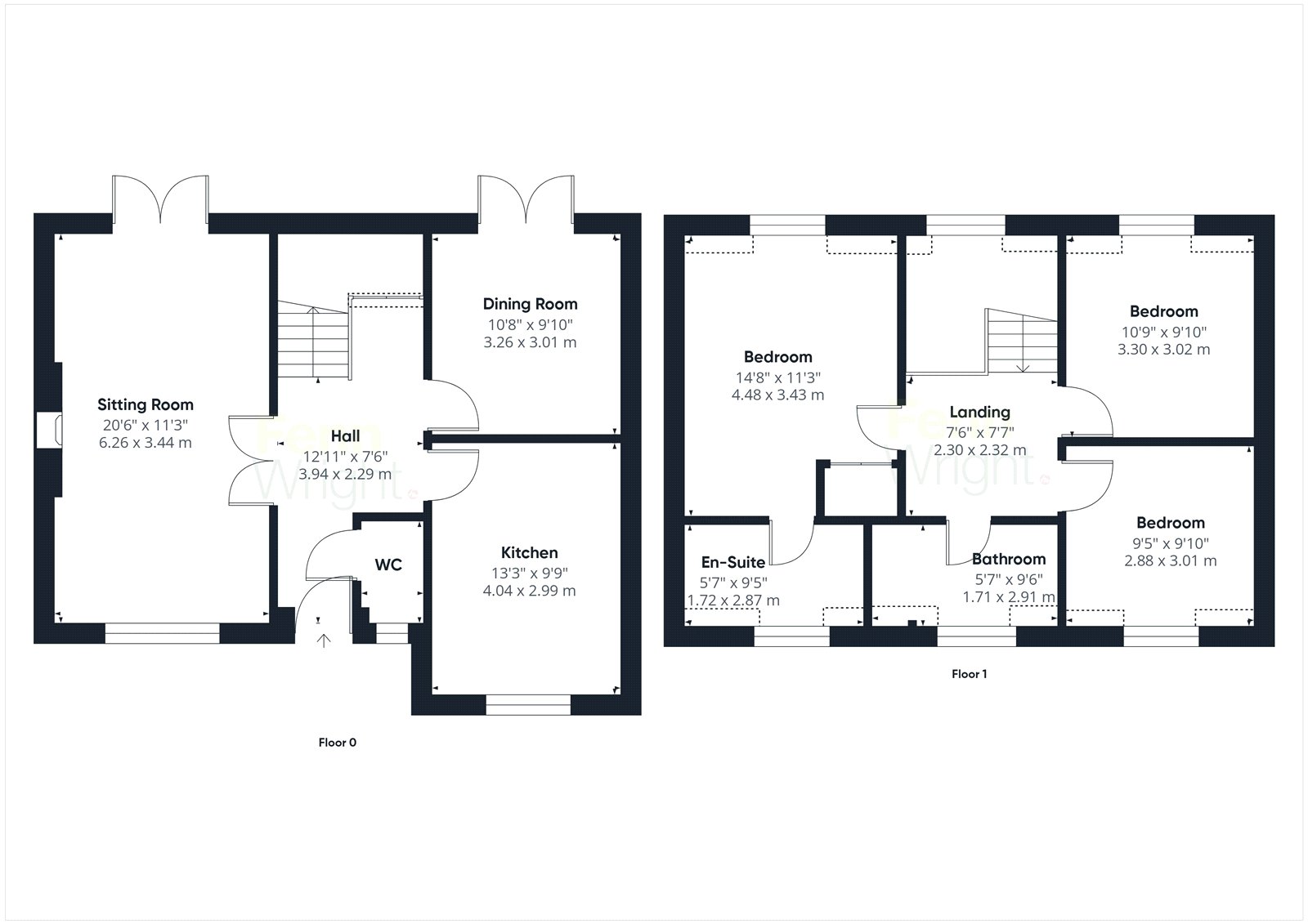 The Goslings,, Main Road, Ipswich floorplan