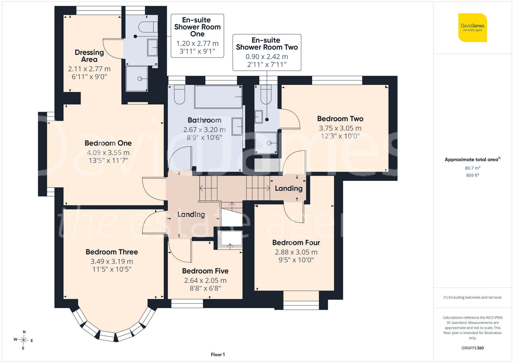 10 De Vere Gardens, Nottingham floorplan