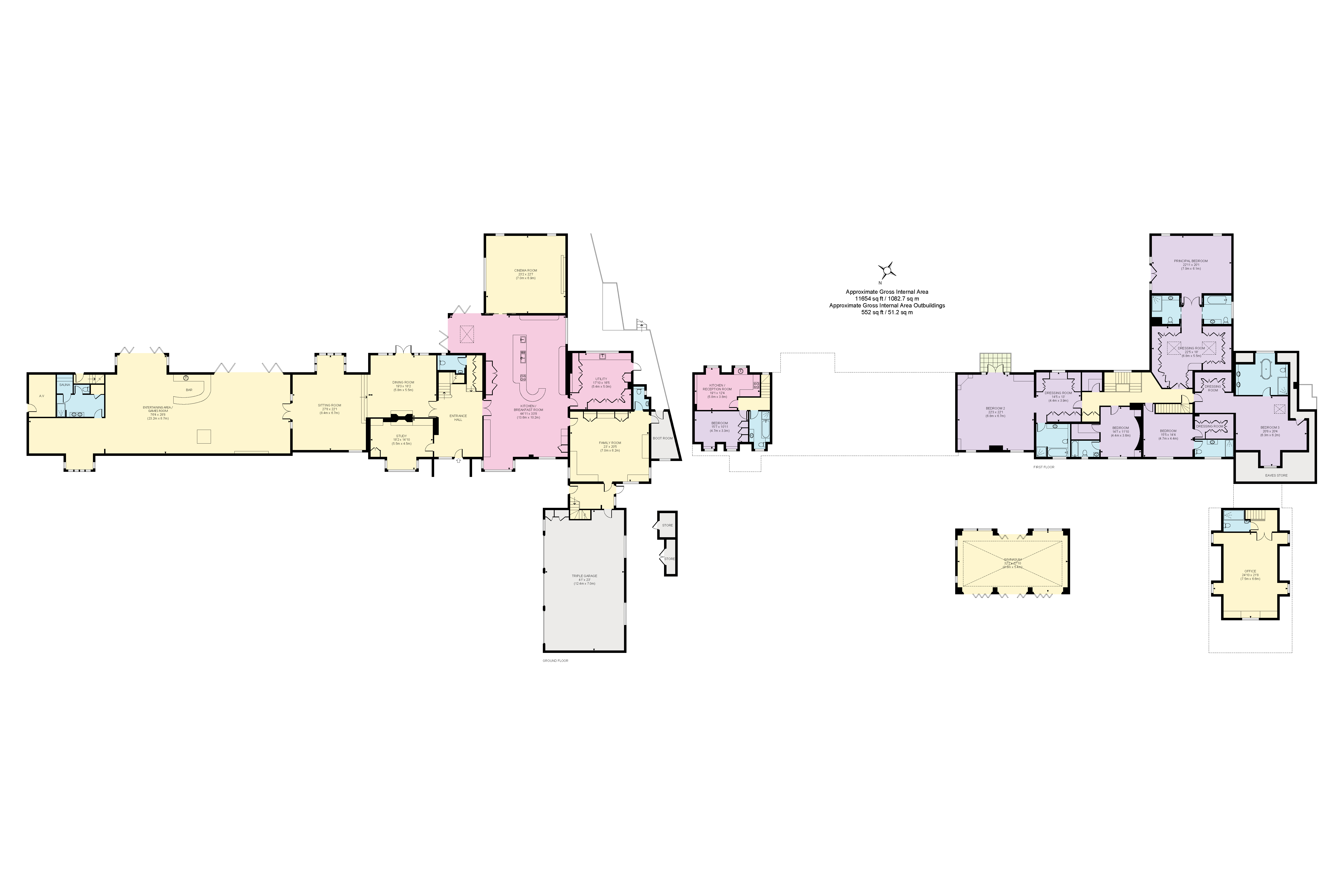 West Road, Weybridge floorplan